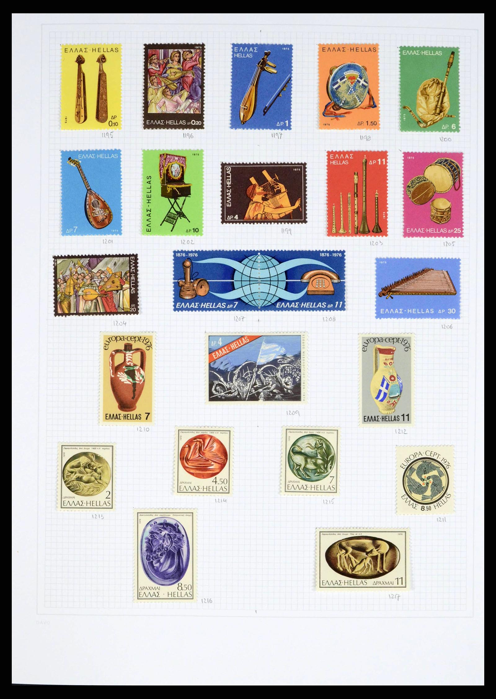 38144 0055 - Postzegelverzameling 38144 Griekenland 1865-2017.