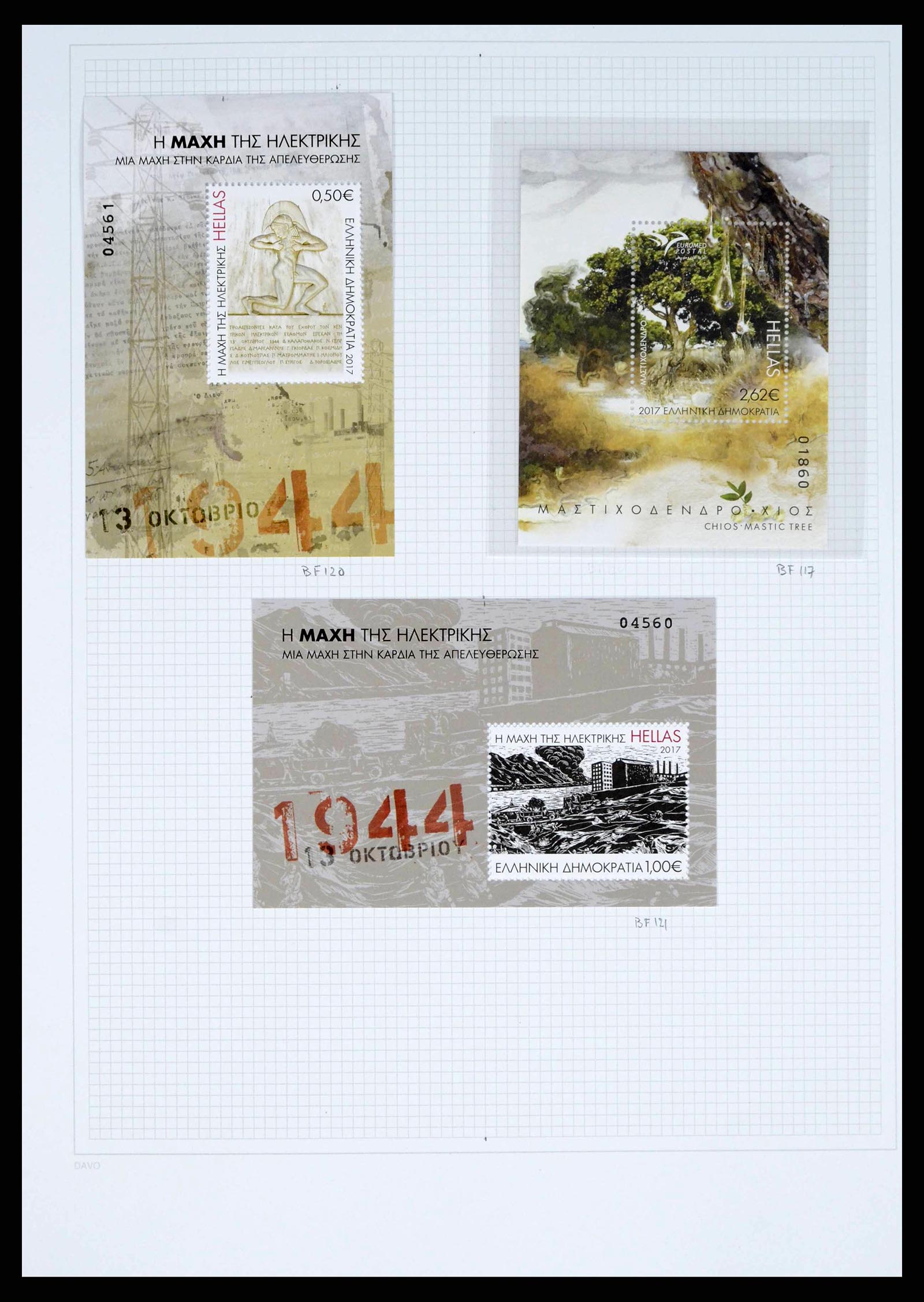 38144 0246 - Postzegelverzameling 38144 Griekenland 1865-2017.