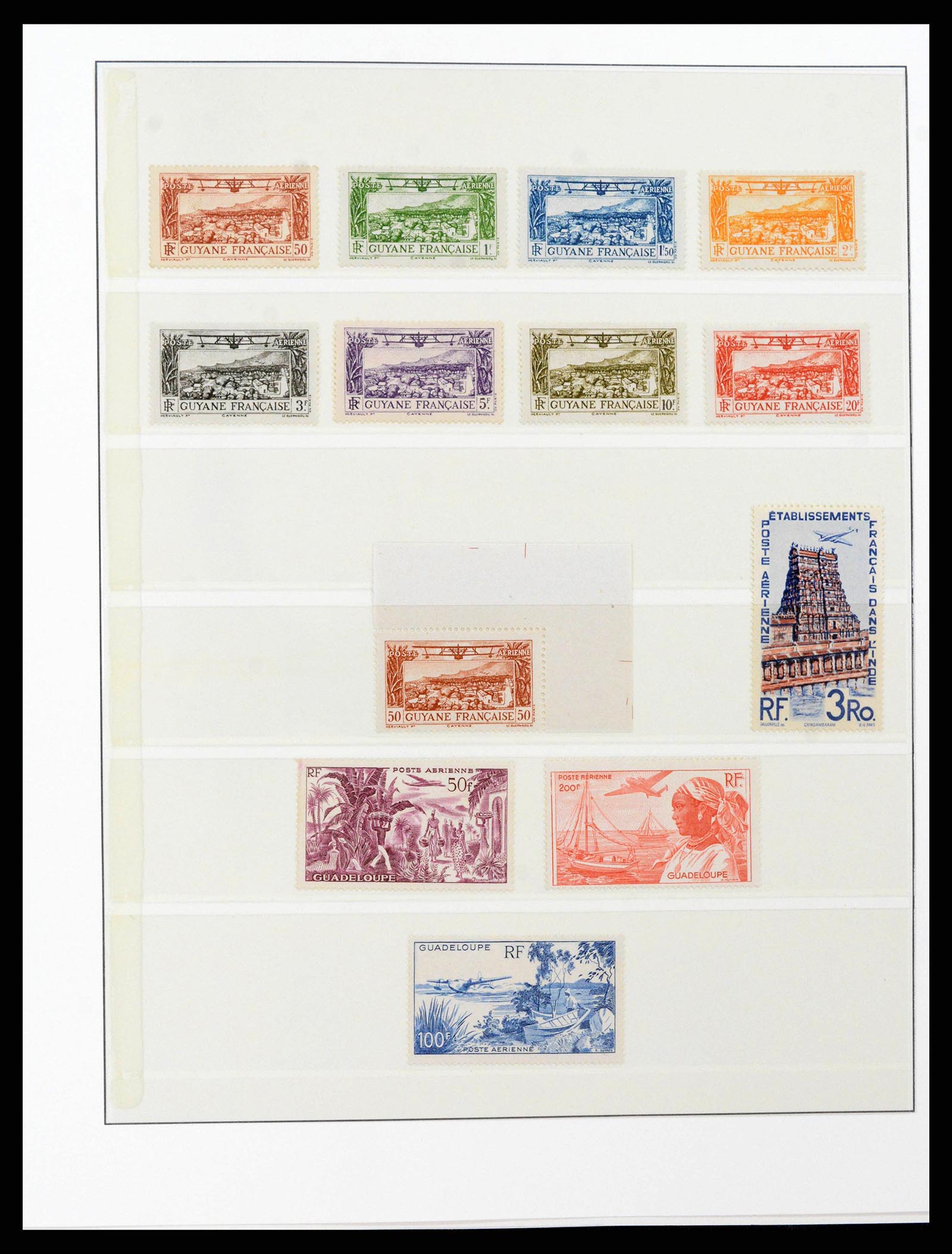 38145 0009 - Stamp collection 38145 France and colonies airmail 1930-2000.
