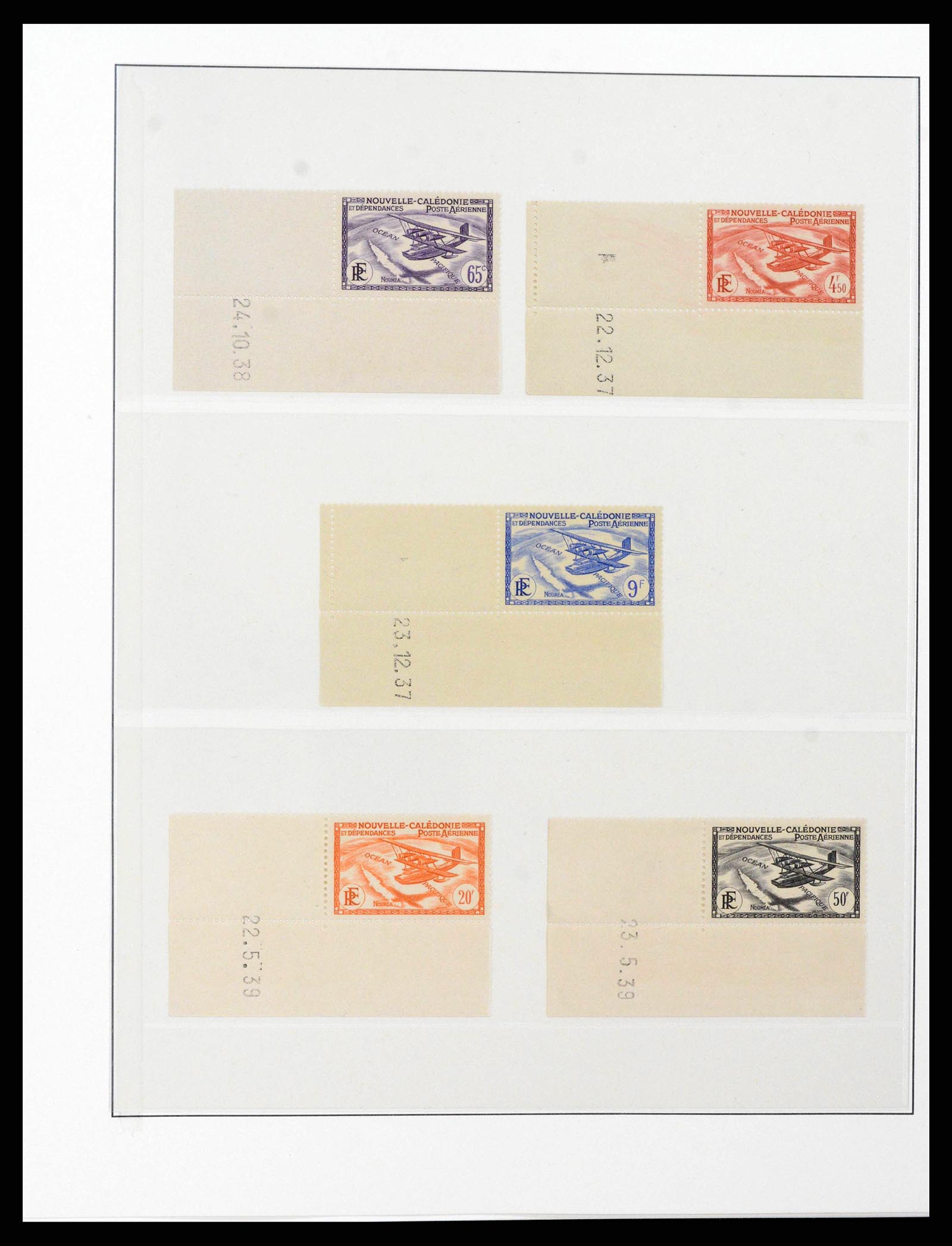 38145 0017 - Stamp collection 38145 France and colonies airmail 1930-2000.