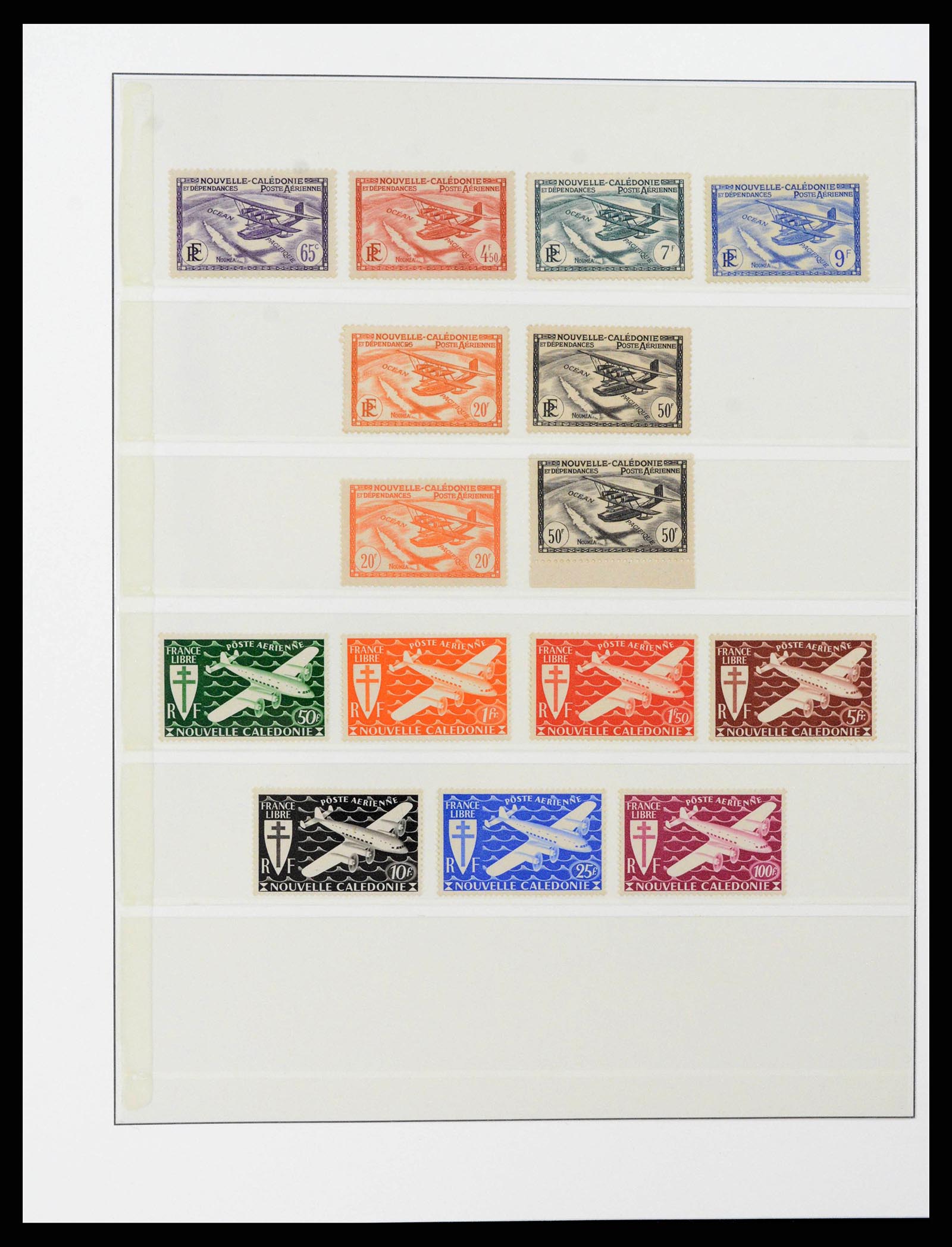 38145 0018 - Stamp collection 38145 France and colonies airmail 1930-2000.