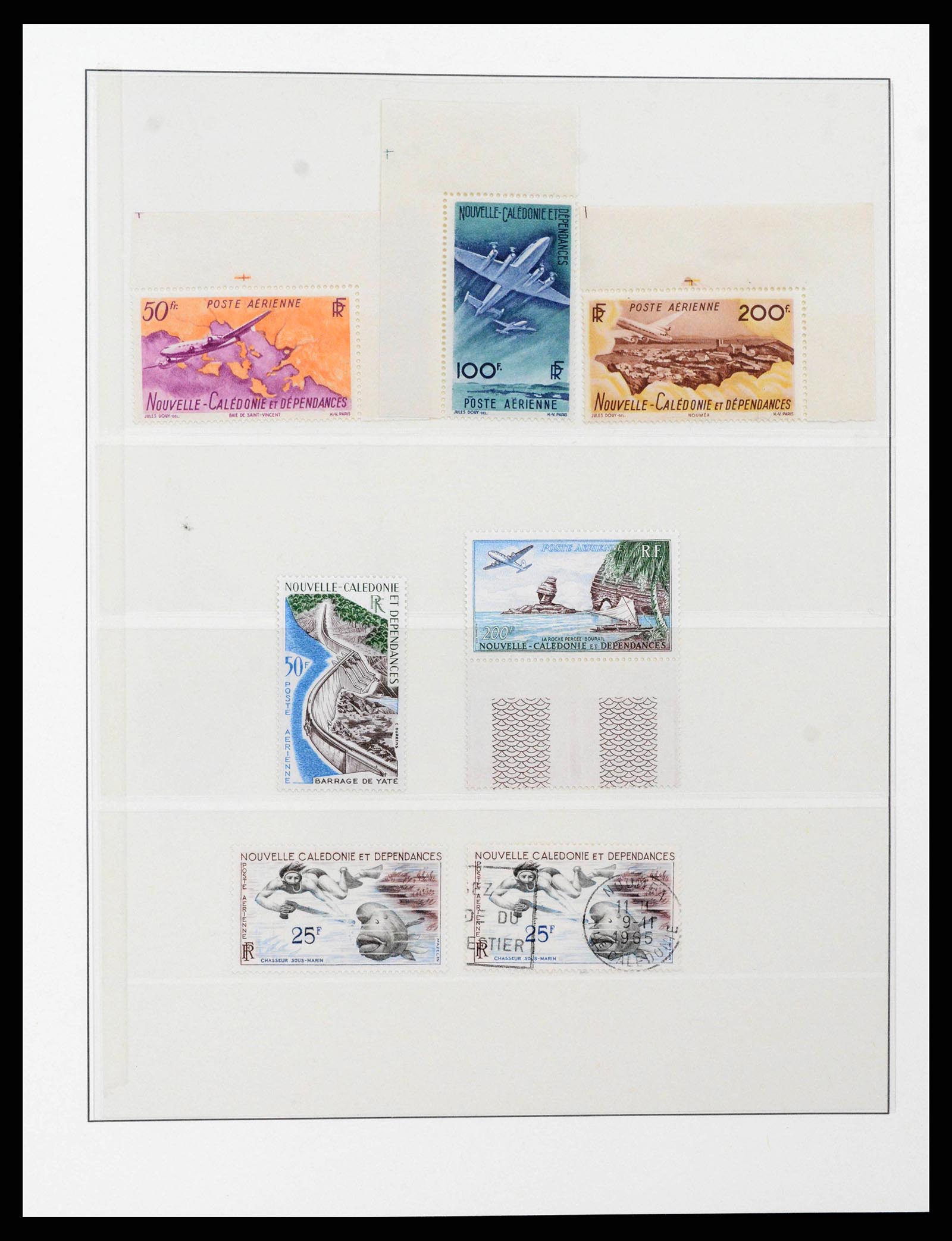 38145 0019 - Stamp collection 38145 France and colonies airmail 1930-2000.