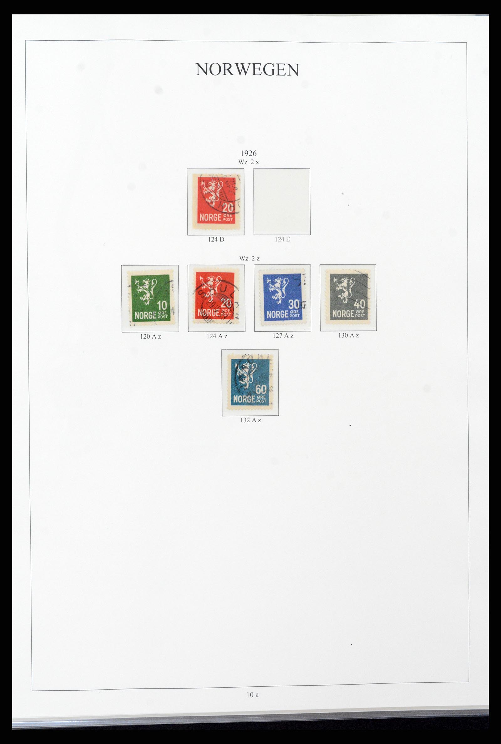 38148 0011 - Stamp collection 38148 Norway 1855-1980.