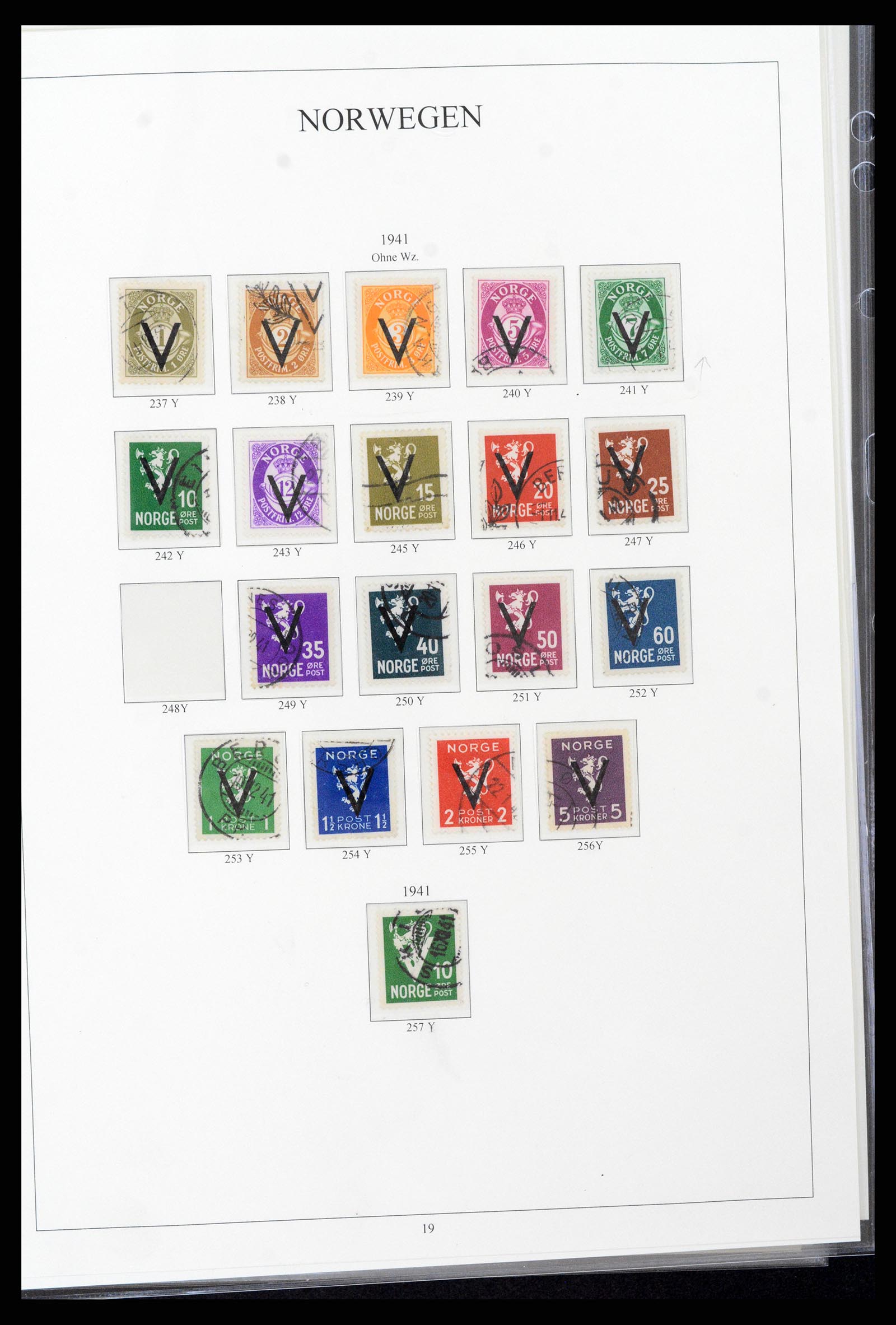 38148 0019 - Stamp collection 38148 Norway 1855-1980.