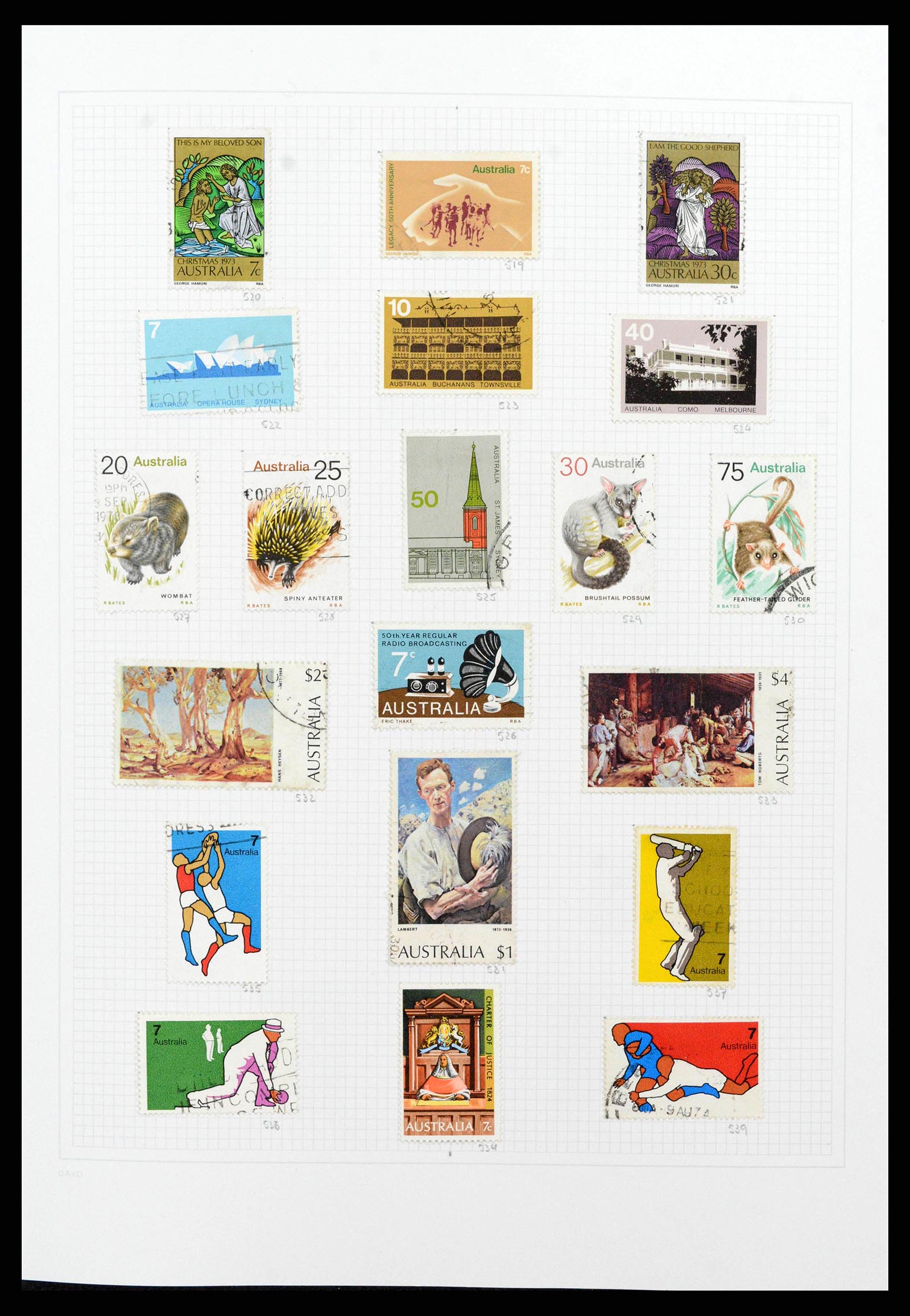 38152 0021 - Stamp collection 38152 Australia 1913-2017.