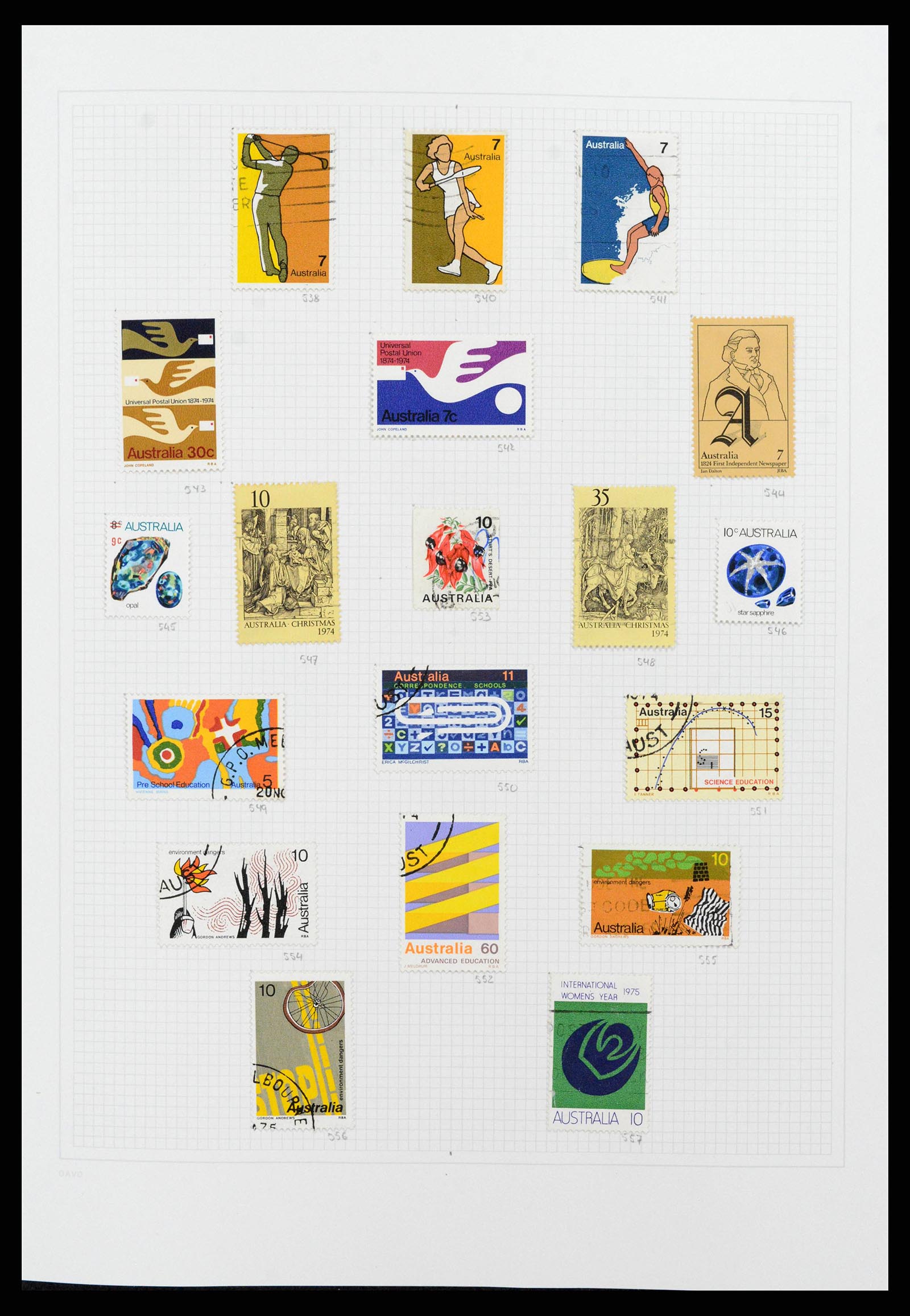 38152 0022 - Stamp collection 38152 Australia 1913-2017.