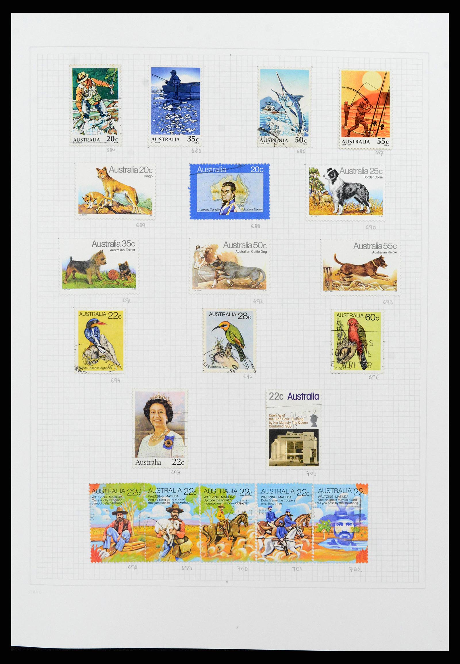 38152 0028 - Stamp collection 38152 Australia 1913-2017.