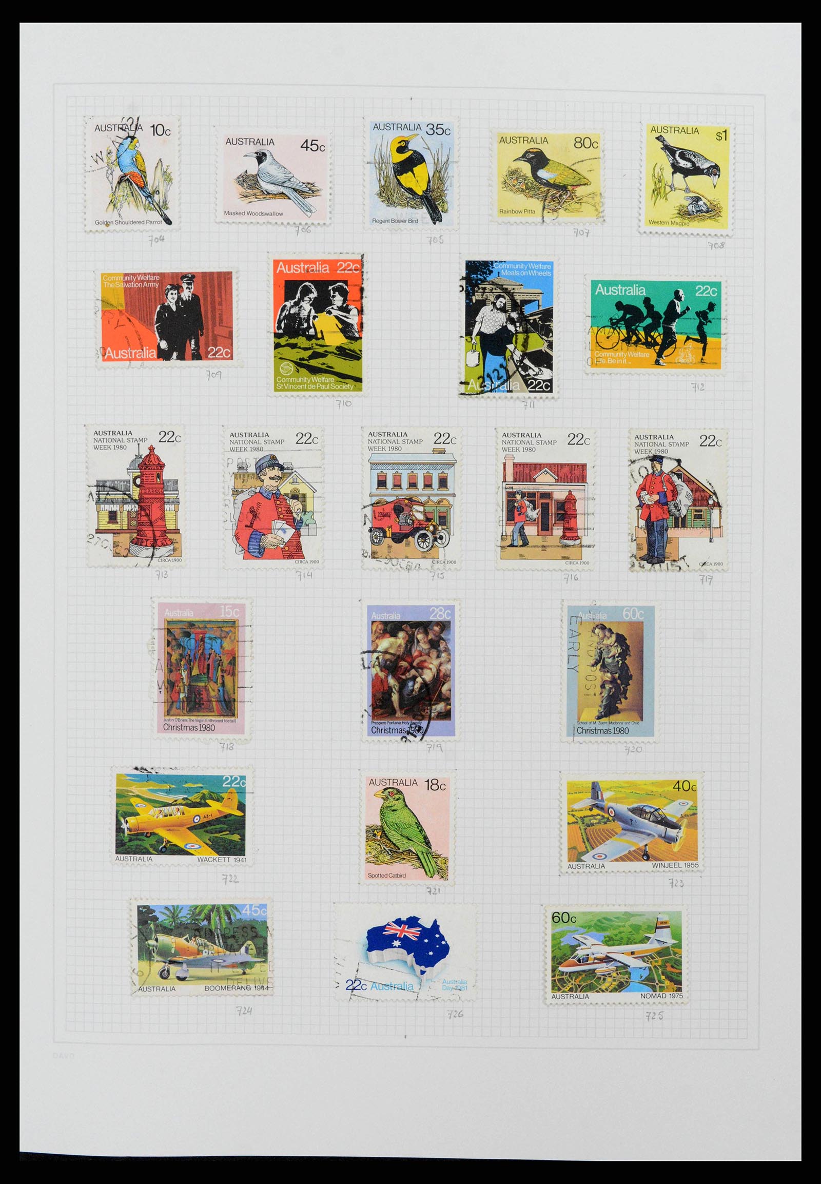 38152 0029 - Stamp collection 38152 Australia 1913-2017.
