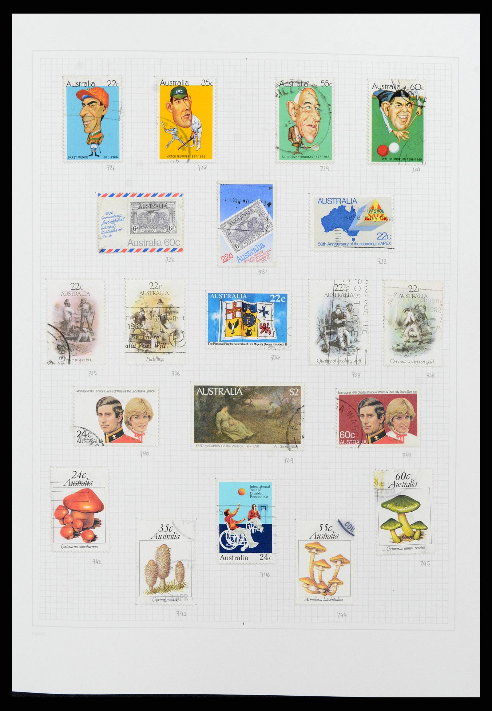 38152 0030 - Stamp collection 38152 Australia 1913-2017.