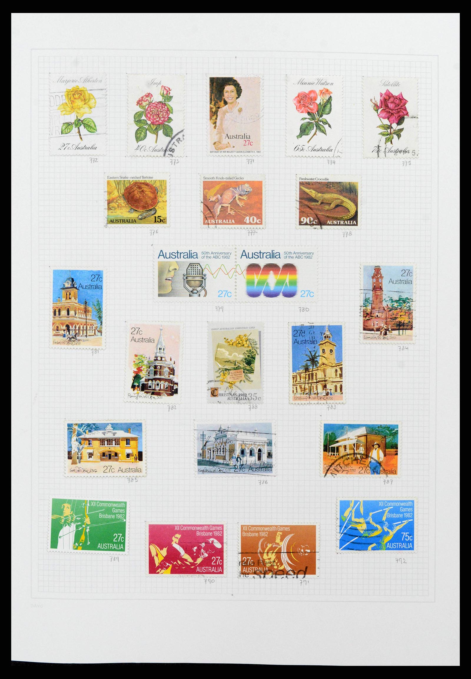 38152 0032 - Stamp collection 38152 Australia 1913-2017.