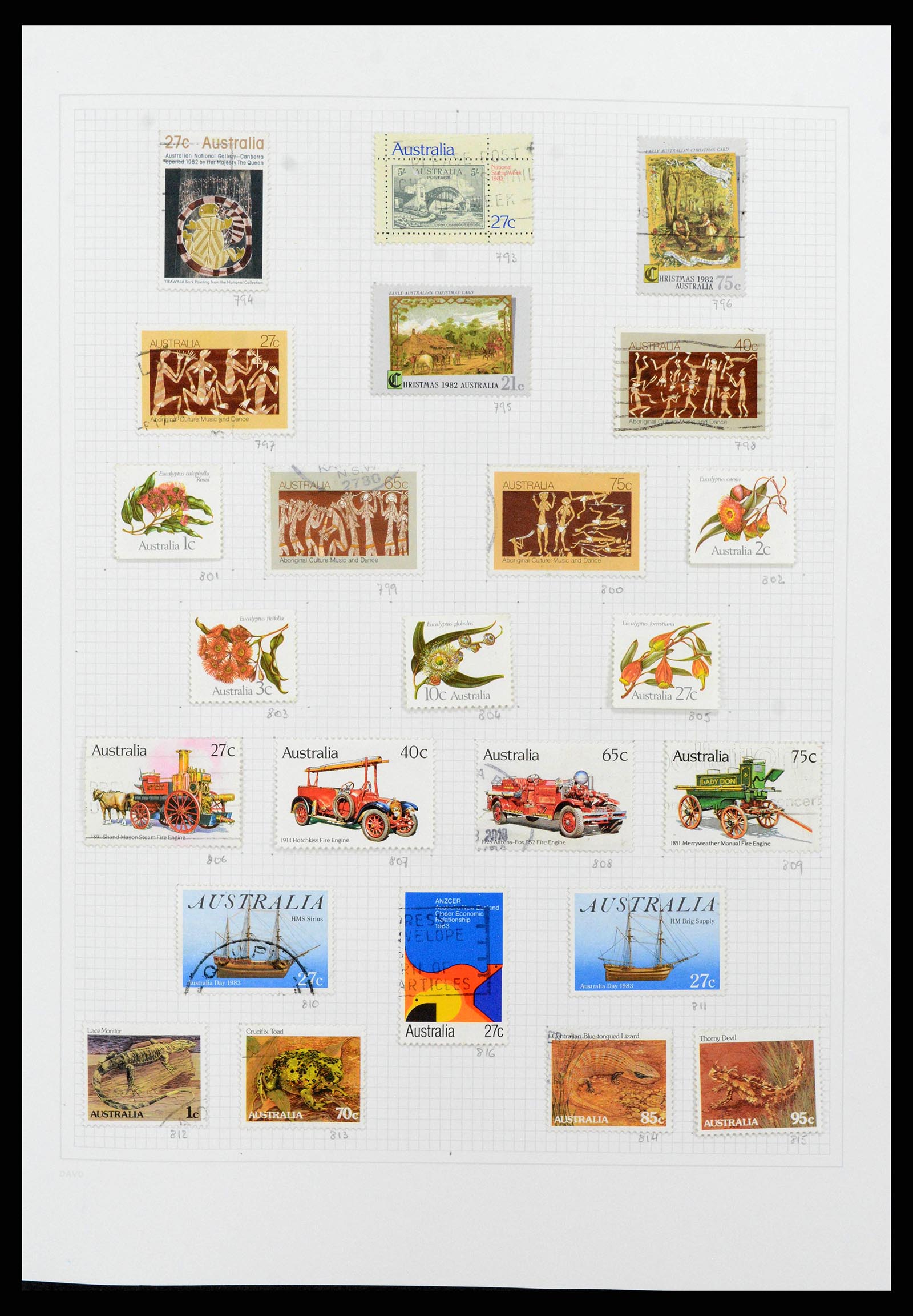 38152 0033 - Stamp collection 38152 Australia 1913-2017.