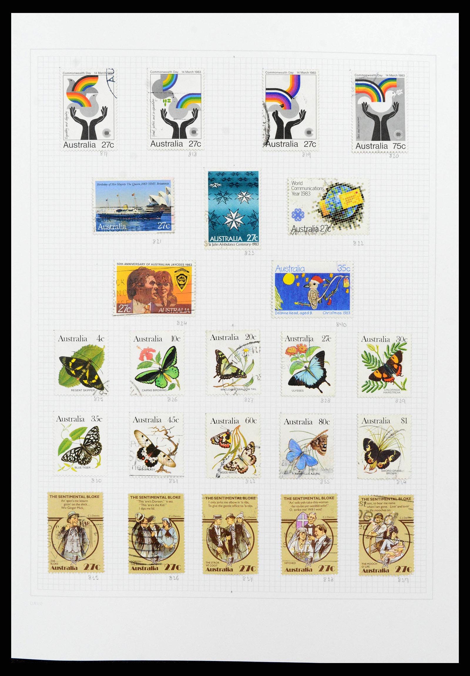 38152 0034 - Stamp collection 38152 Australia 1913-2017.
