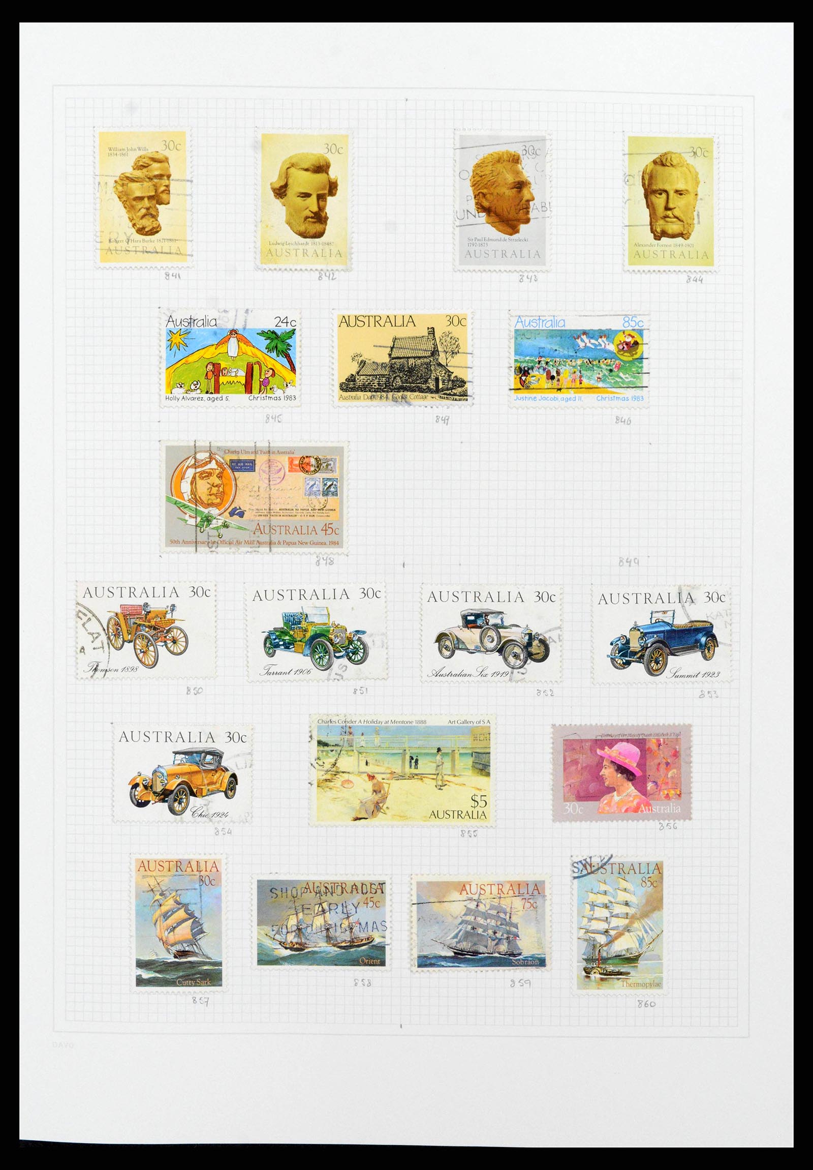 38152 0035 - Stamp collection 38152 Australia 1913-2017.