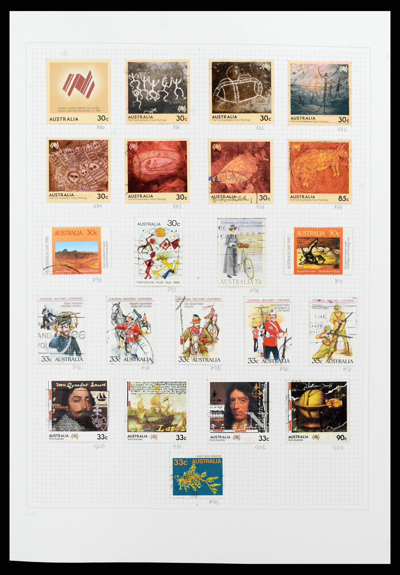 38152 0037 - Stamp collection 38152 Australia 1913-2017.