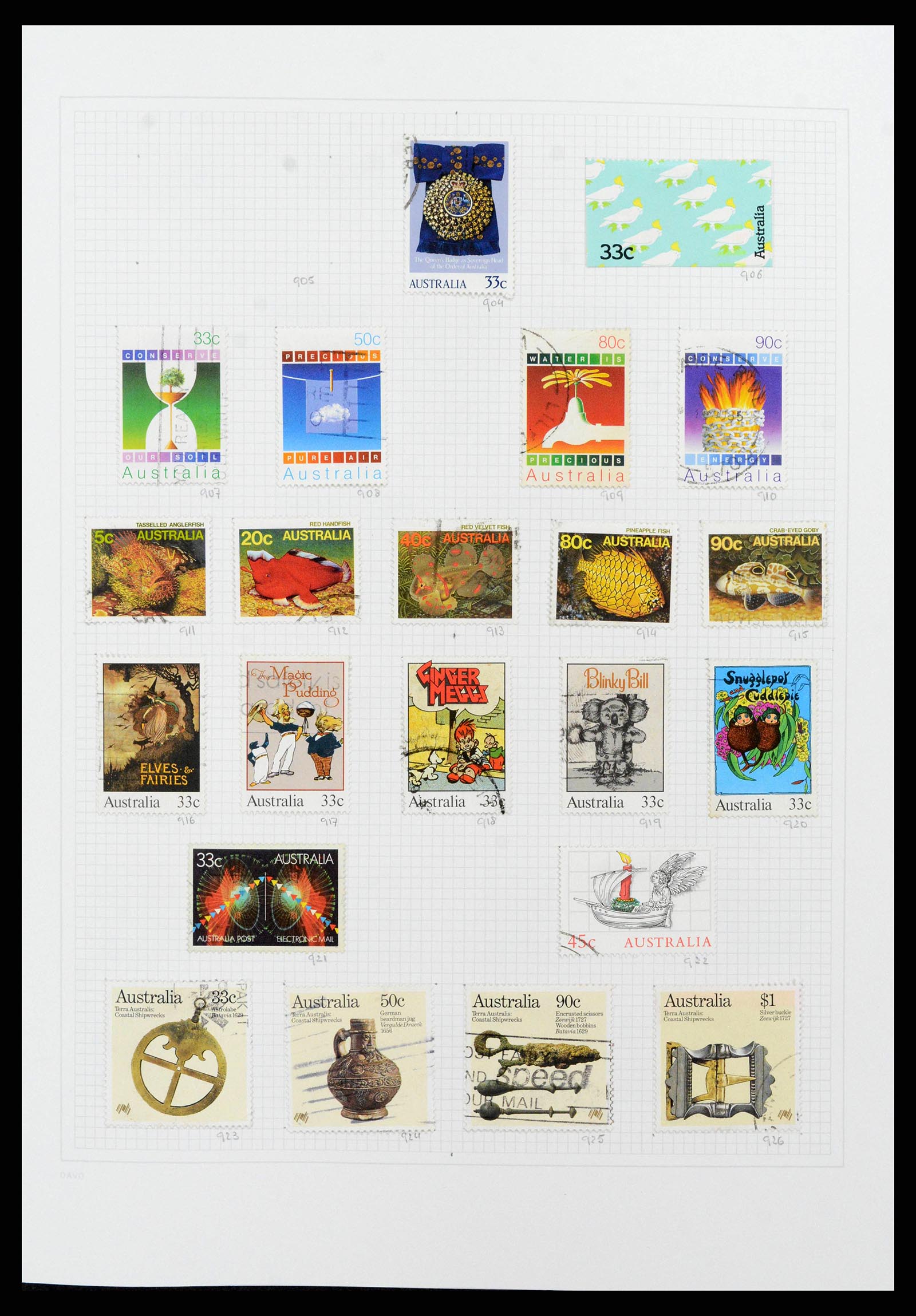 38152 0038 - Stamp collection 38152 Australia 1913-2017.