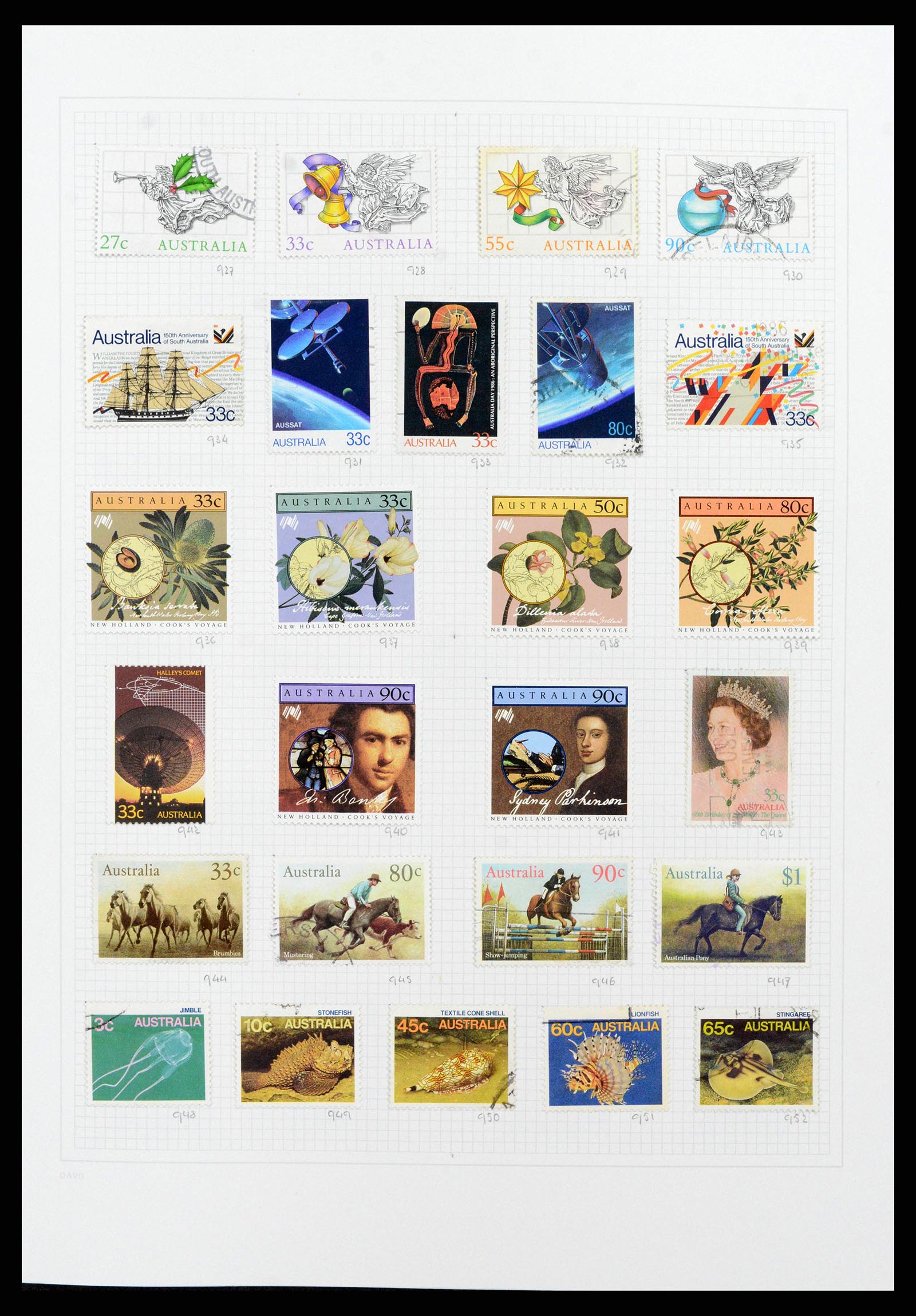 38152 0039 - Stamp collection 38152 Australia 1913-2017.