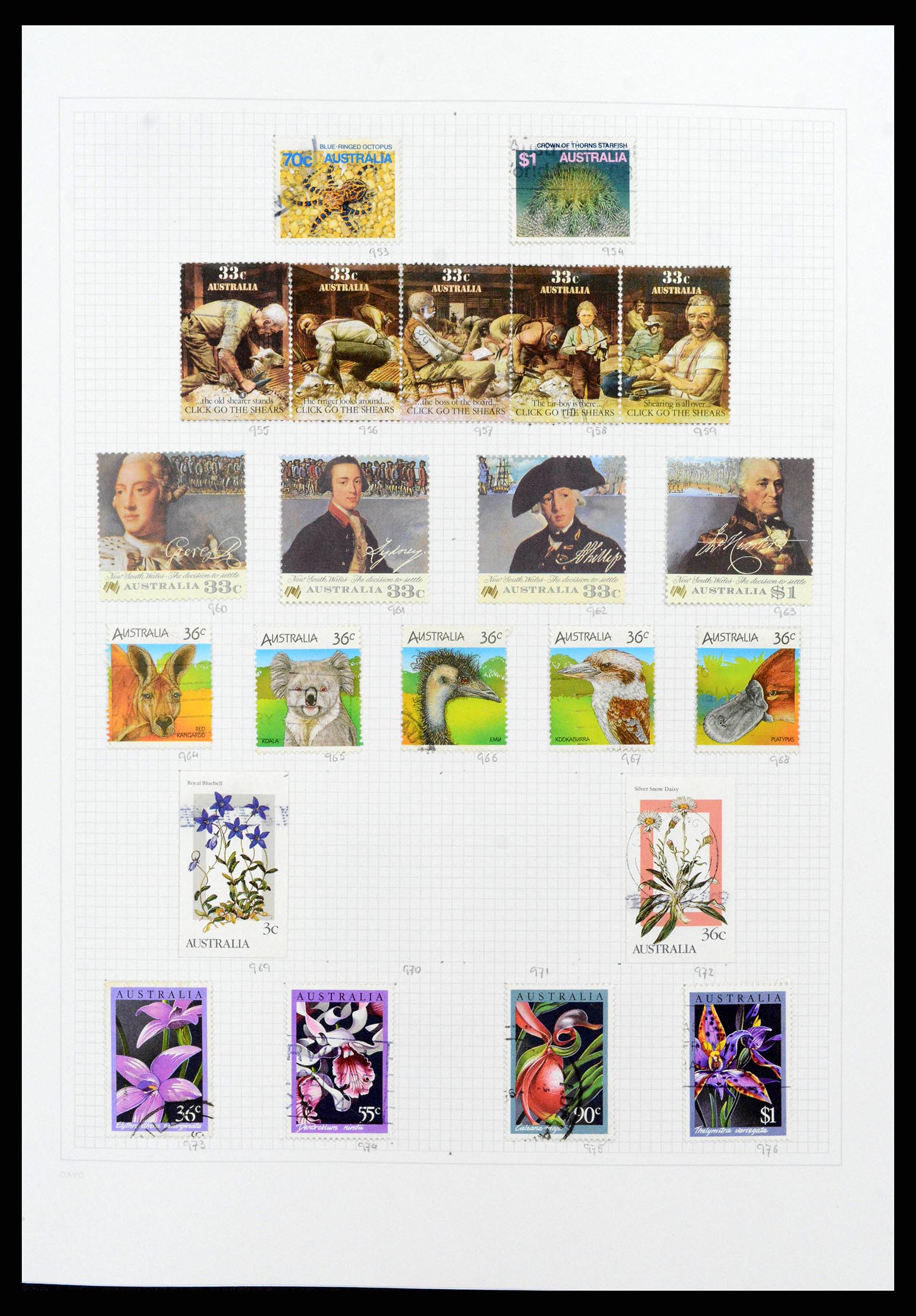 38152 0040 - Stamp collection 38152 Australia 1913-2017.