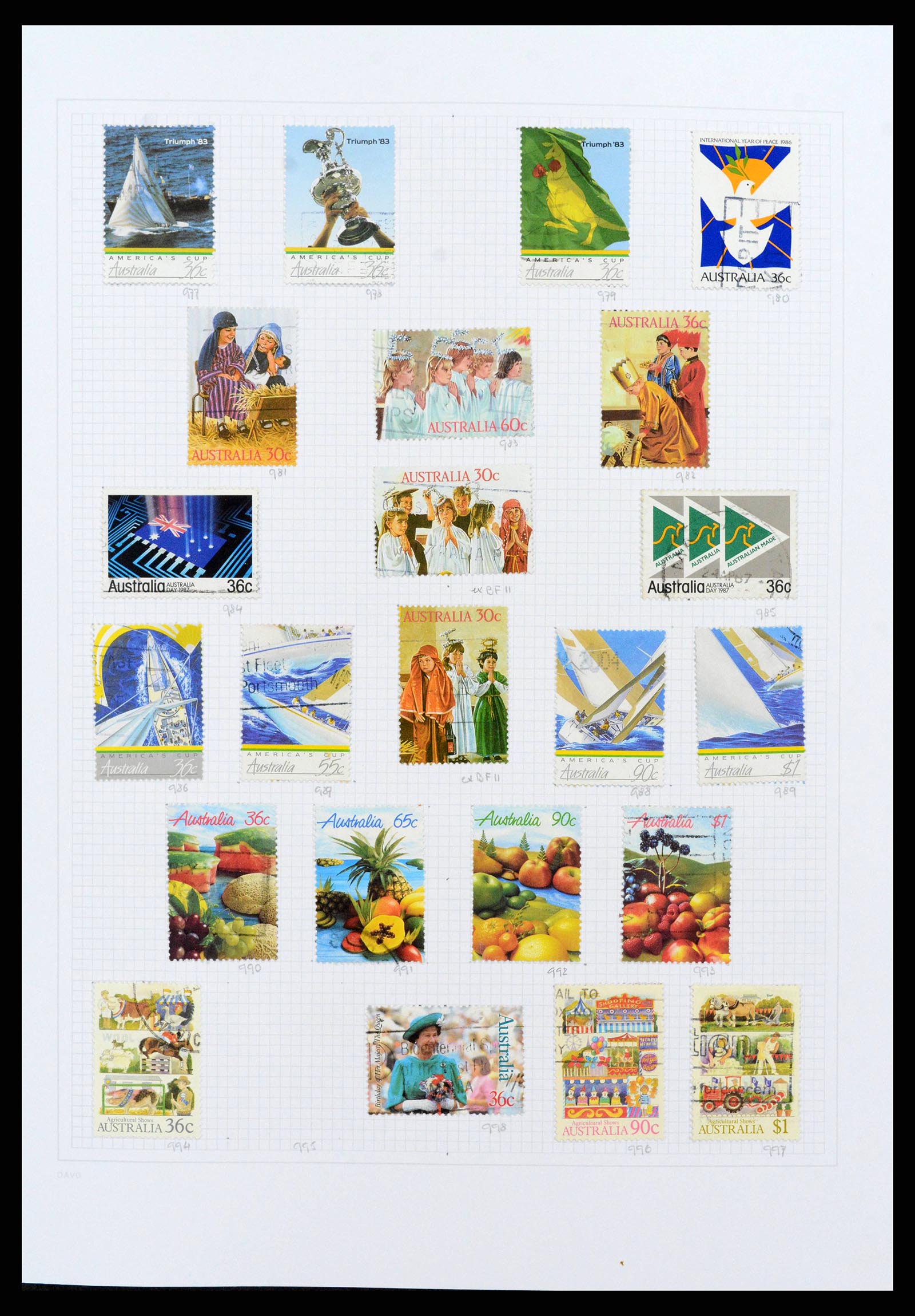 38152 0041 - Stamp collection 38152 Australia 1913-2017.