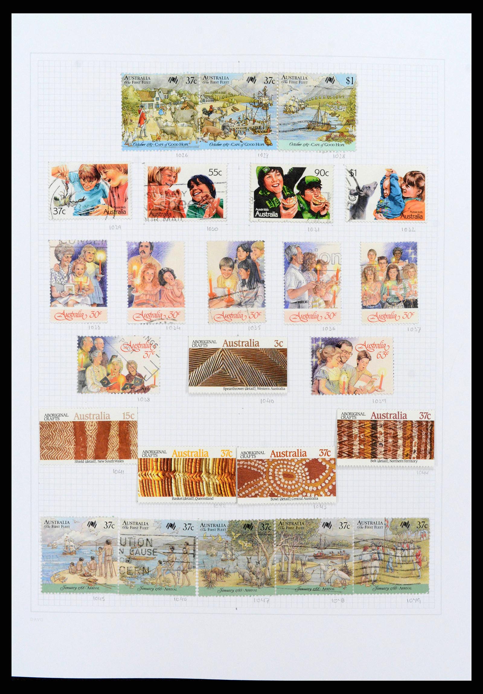 38152 0043 - Stamp collection 38152 Australia 1913-2017.