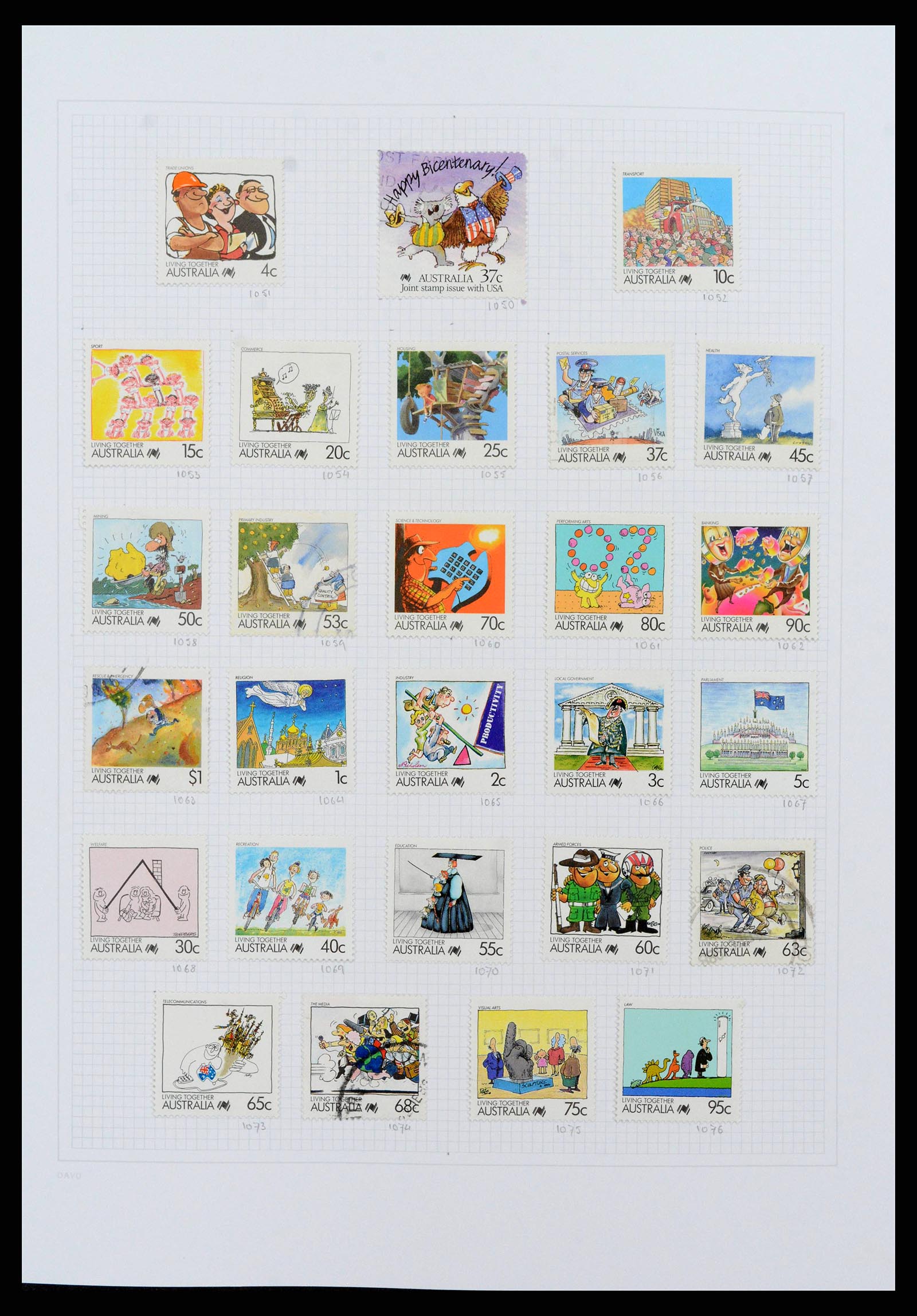 38152 0044 - Stamp collection 38152 Australia 1913-2017.