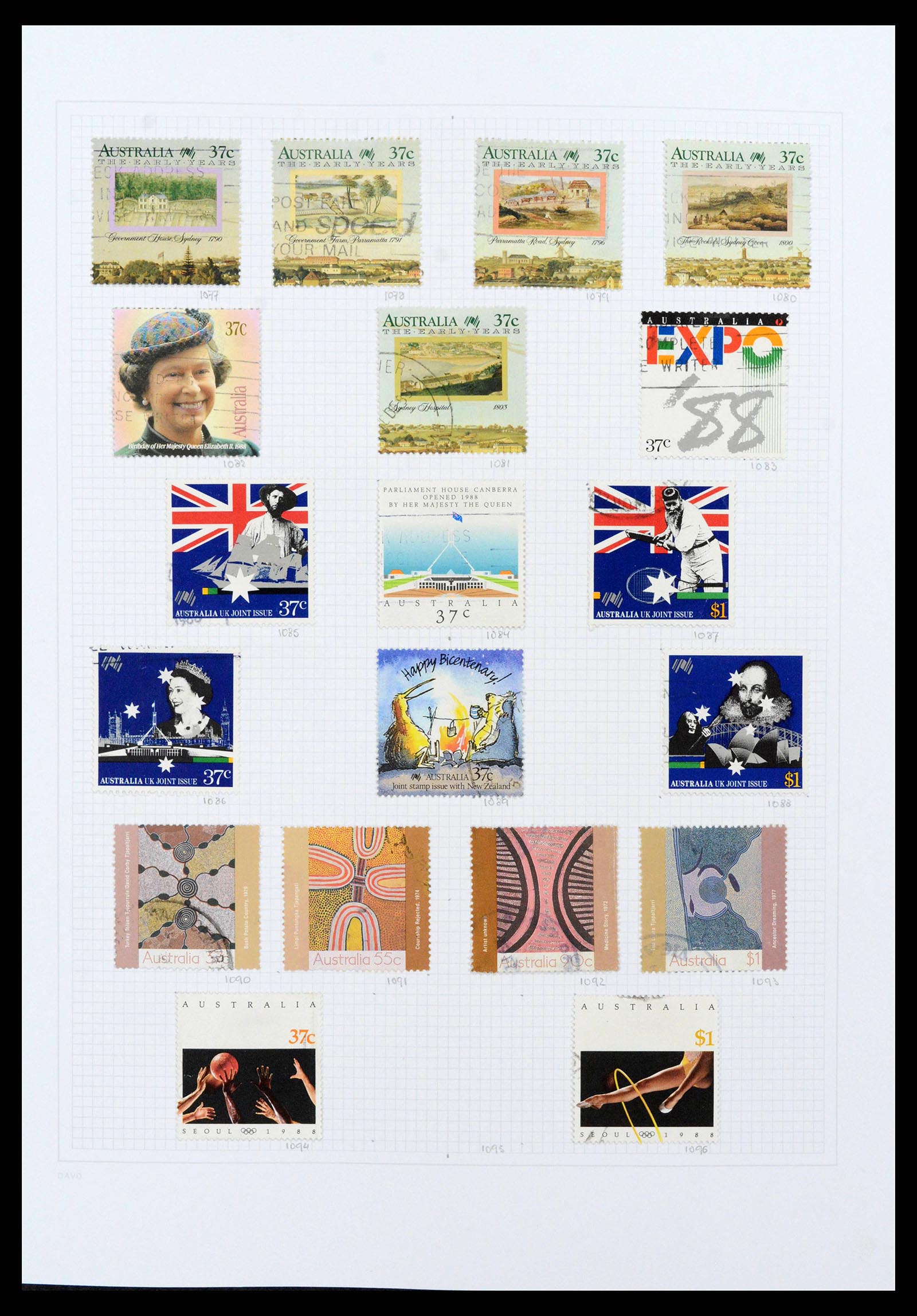 38152 0045 - Stamp collection 38152 Australia 1913-2017.