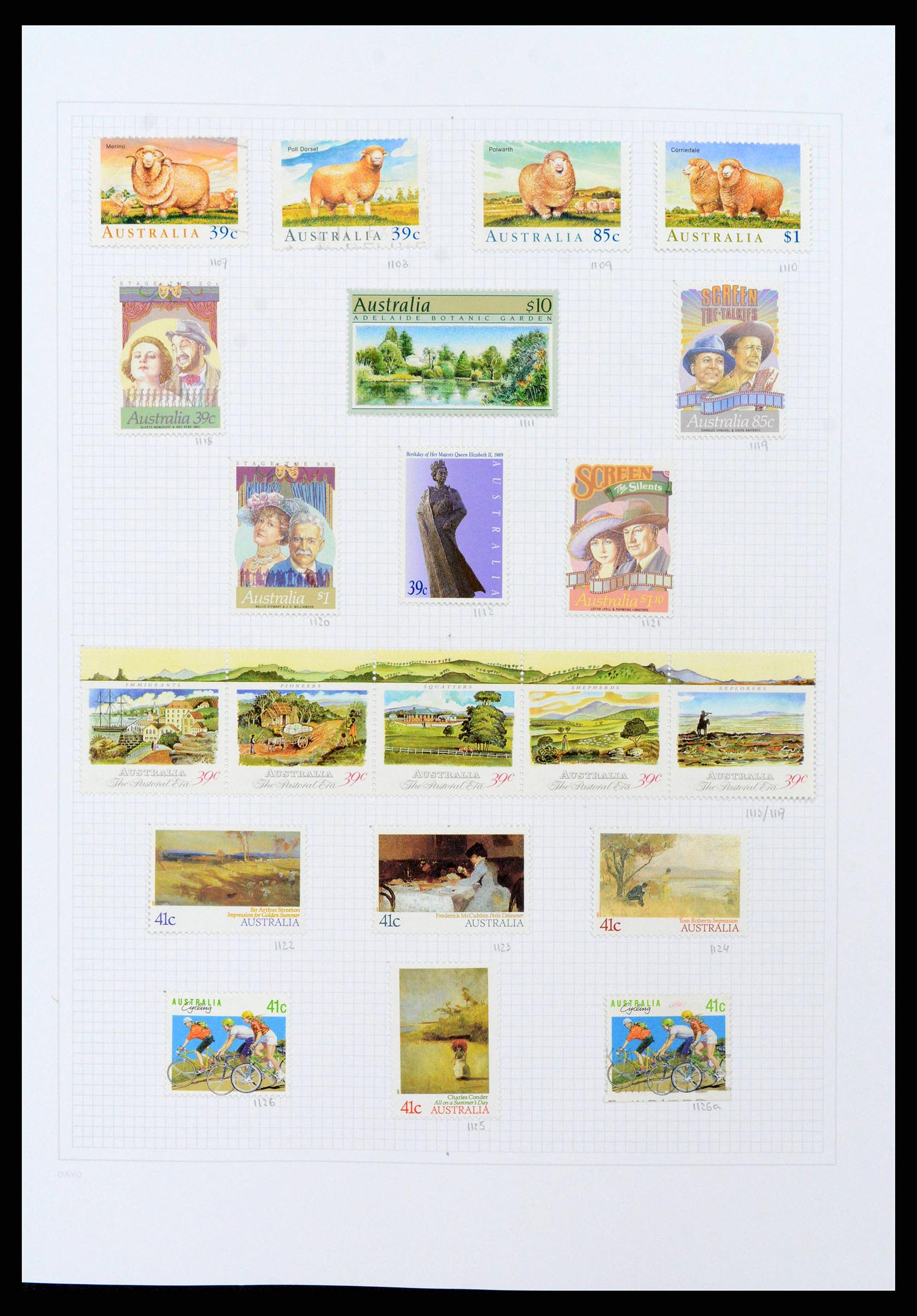 38152 0047 - Stamp collection 38152 Australia 1913-2017.