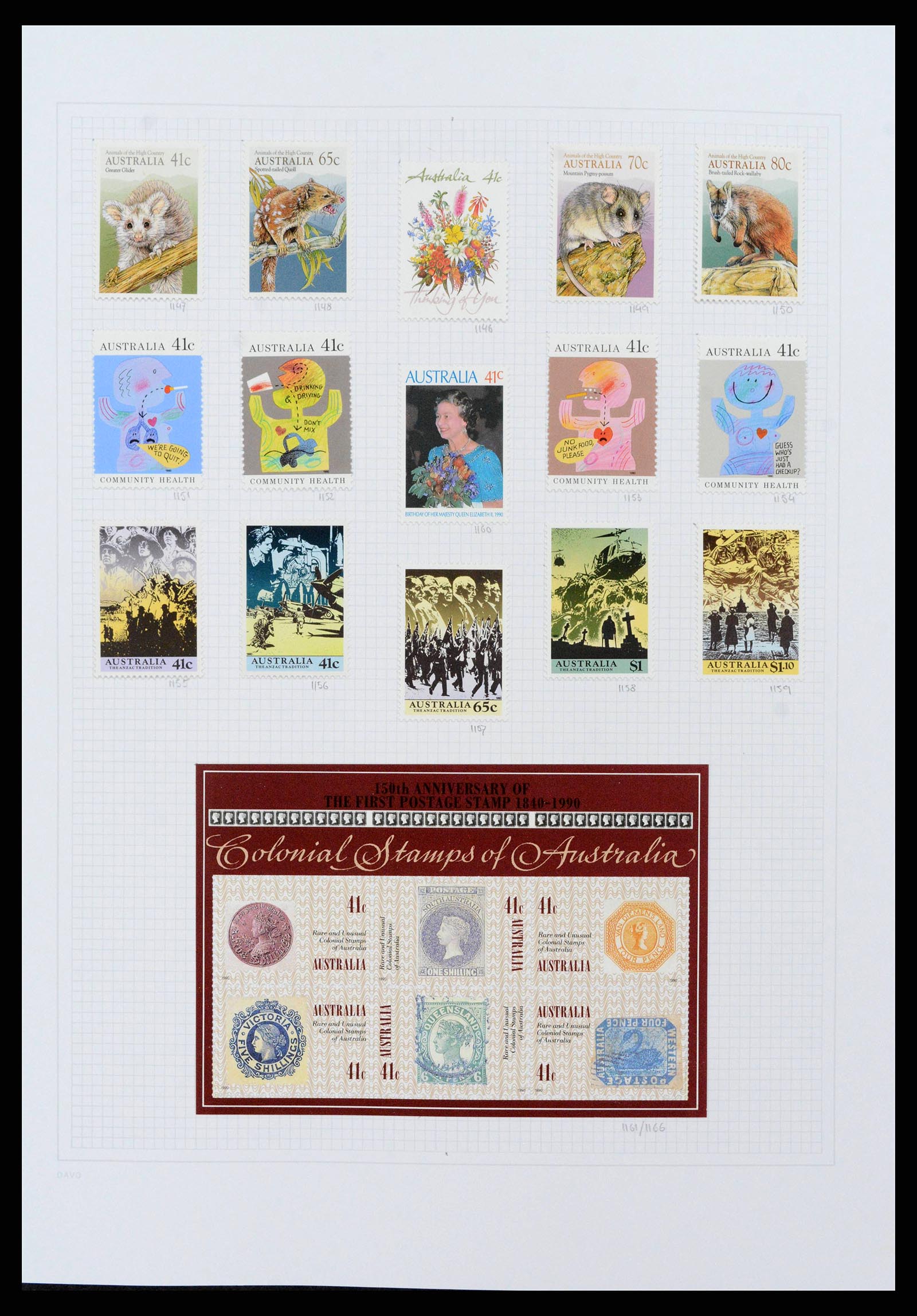 38152 0049 - Stamp collection 38152 Australia 1913-2017.