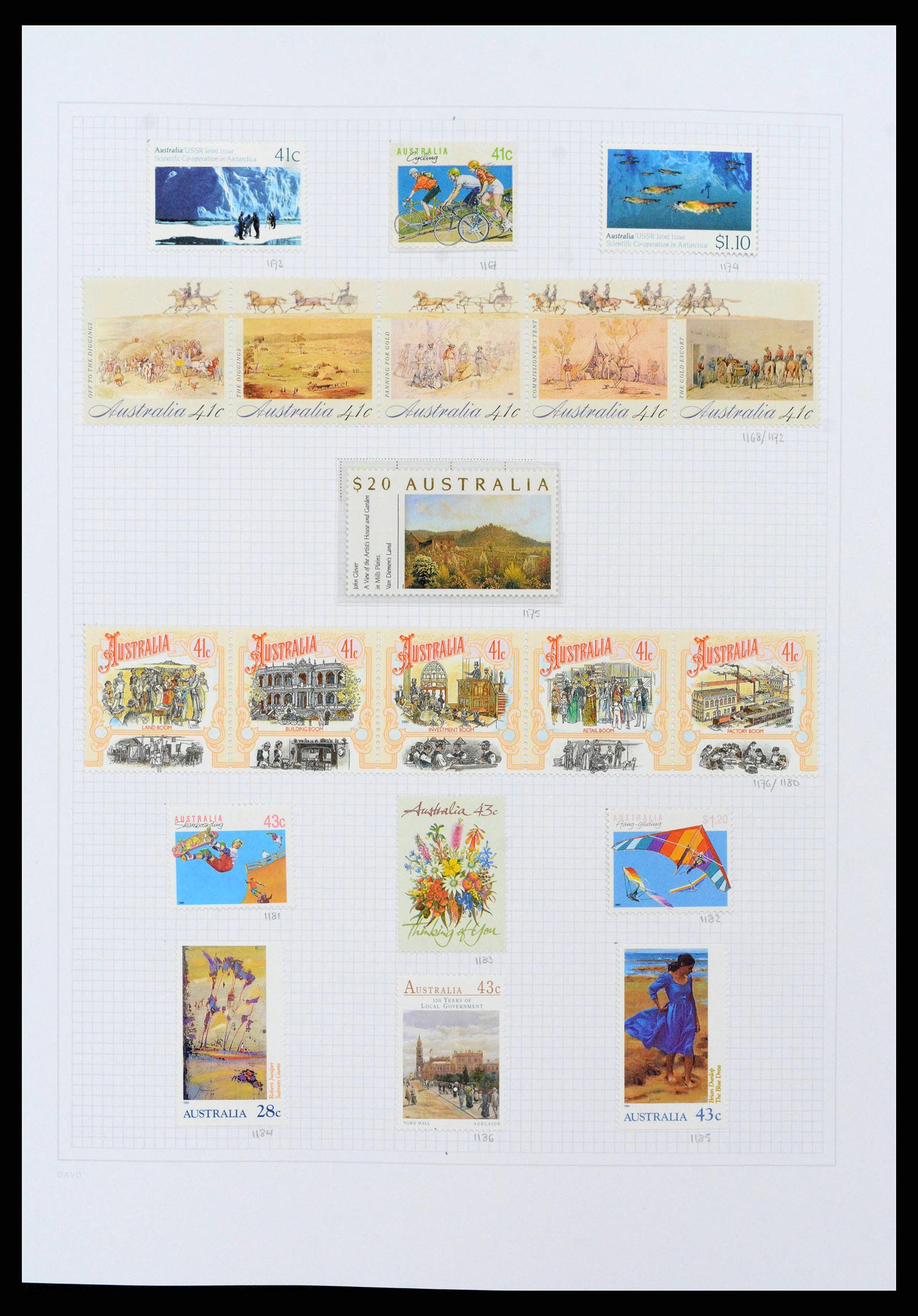 38152 0050 - Stamp collection 38152 Australia 1913-2017.