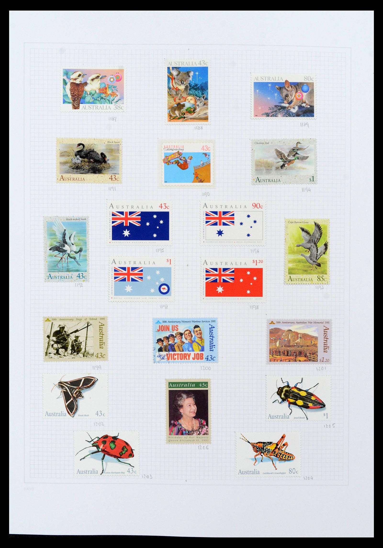 38152 0051 - Stamp collection 38152 Australia 1913-2017.