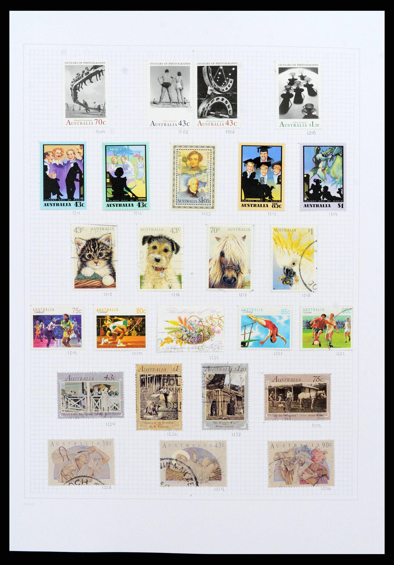 38152 0052 - Stamp collection 38152 Australia 1913-2017.