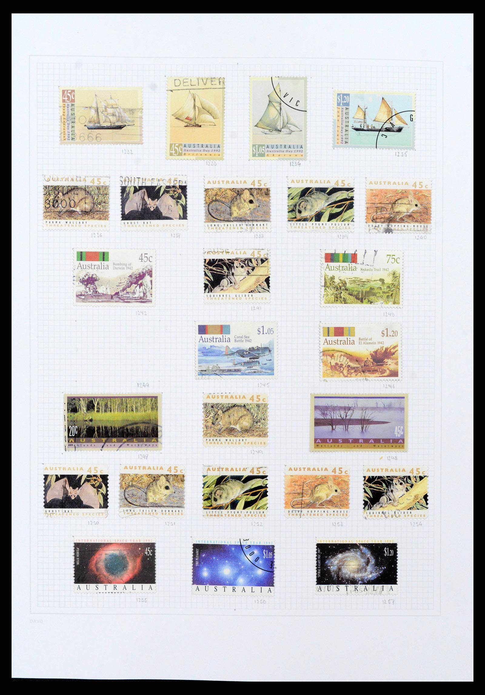 38152 0053 - Stamp collection 38152 Australia 1913-2017.
