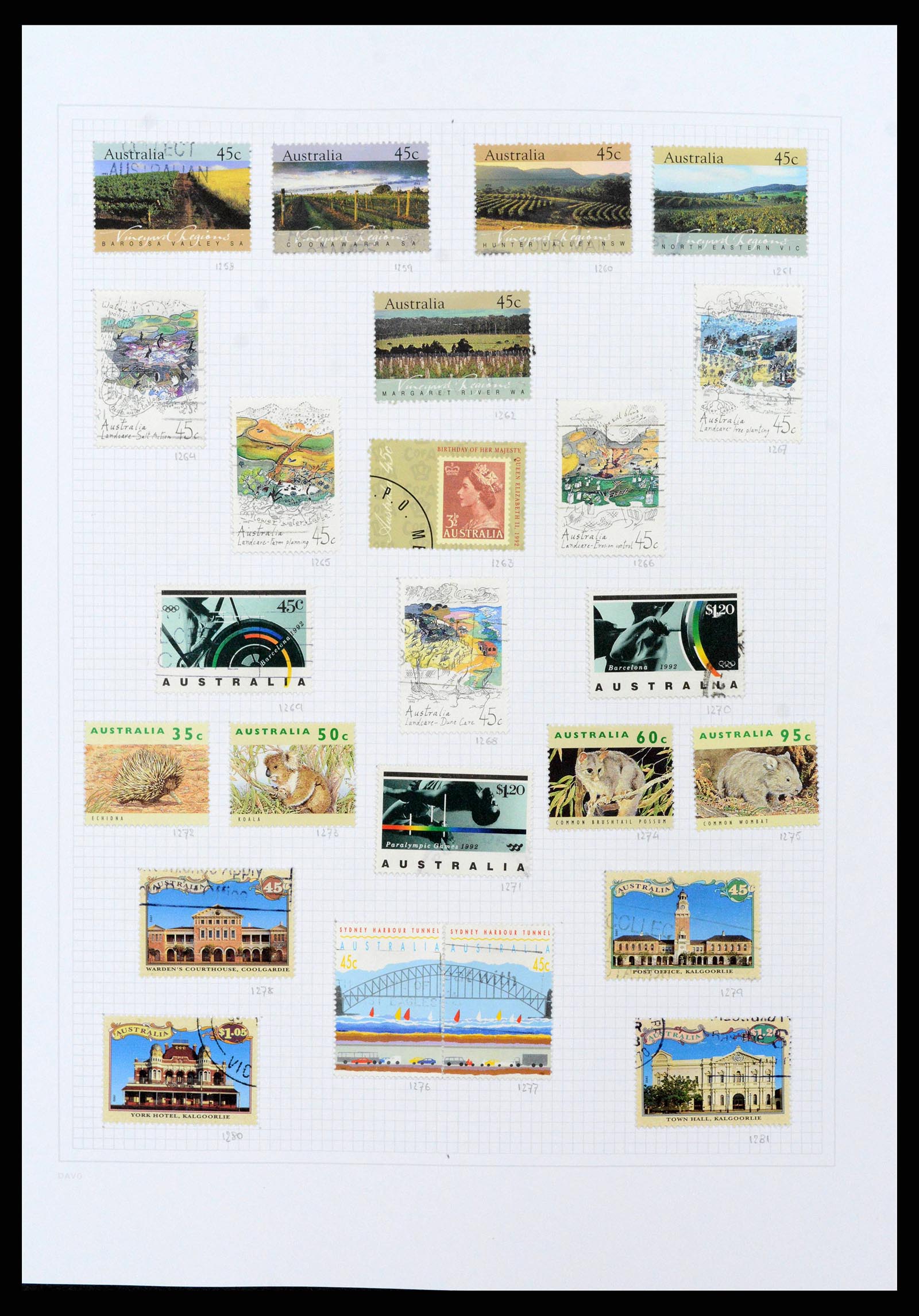 38152 0054 - Stamp collection 38152 Australia 1913-2017.