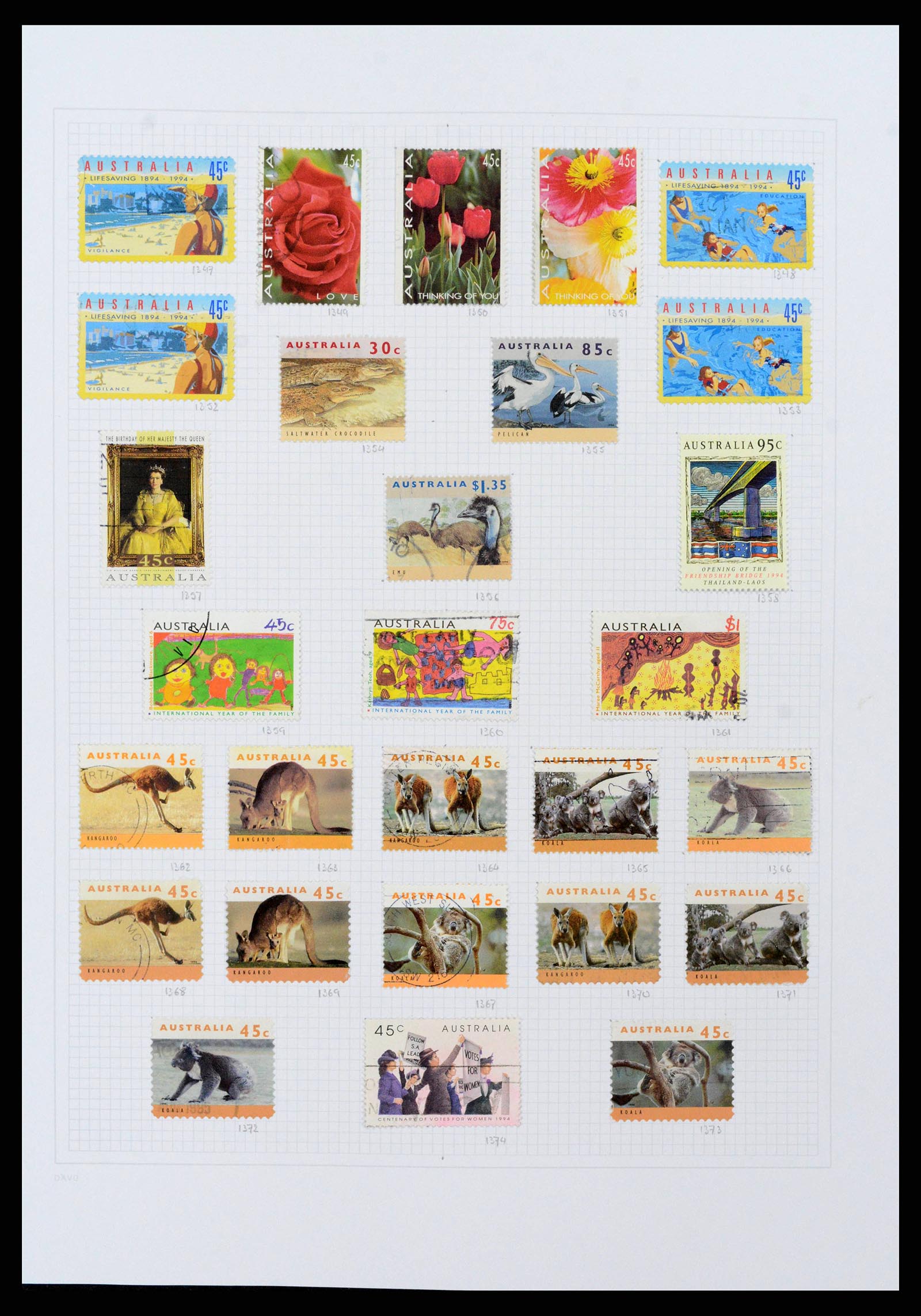 38152 0058 - Stamp collection 38152 Australia 1913-2017.