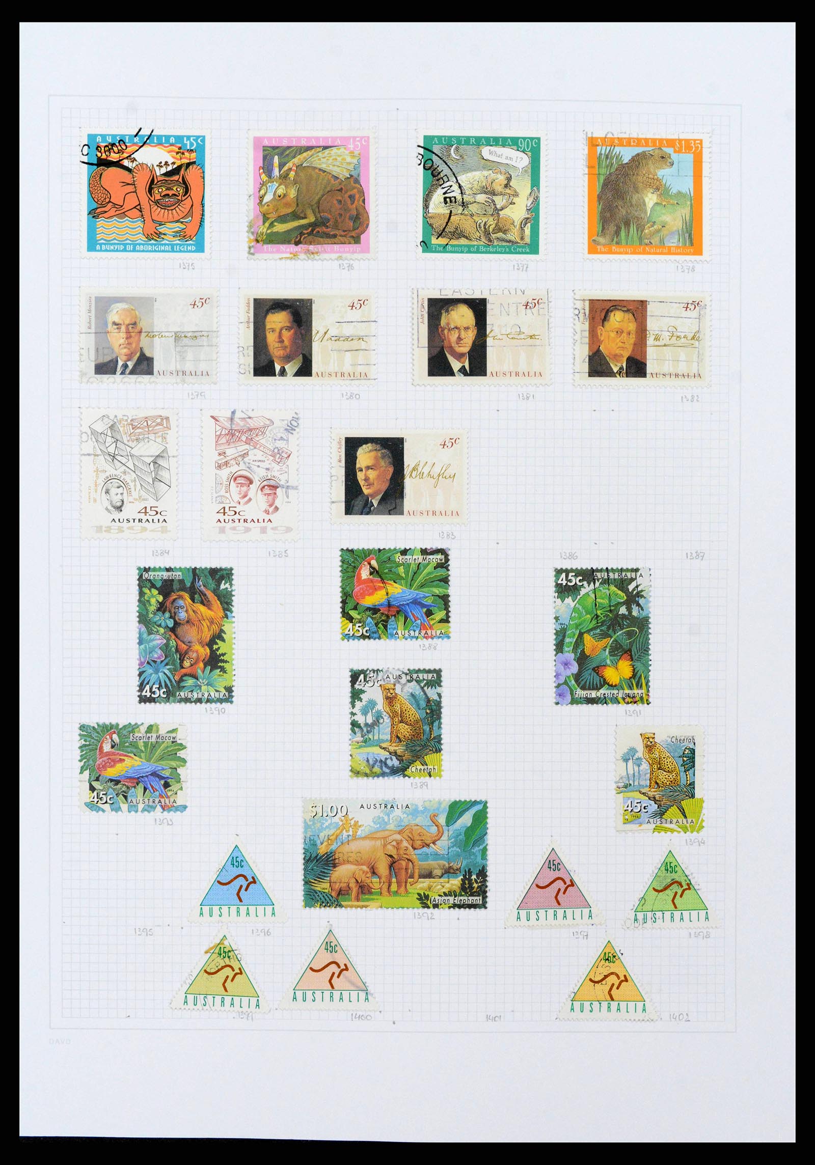 38152 0059 - Stamp collection 38152 Australia 1913-2017.