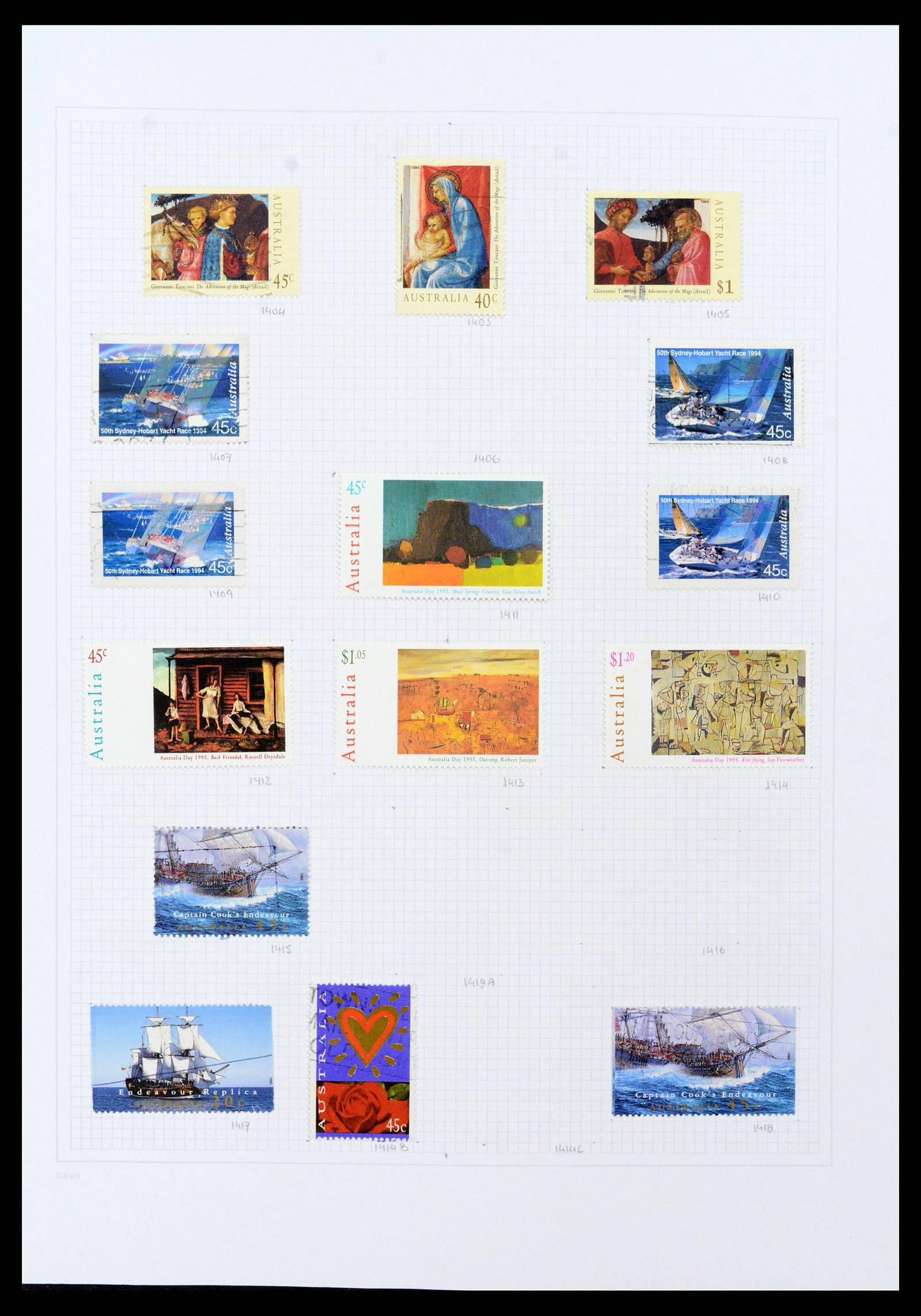 38152 0060 - Stamp collection 38152 Australia 1913-2017.