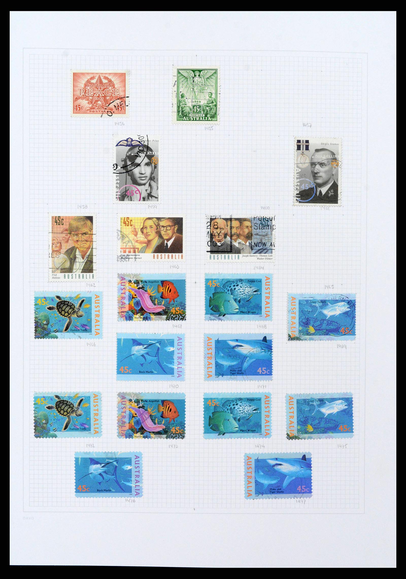 38152 0063 - Stamp collection 38152 Australia 1913-2017.