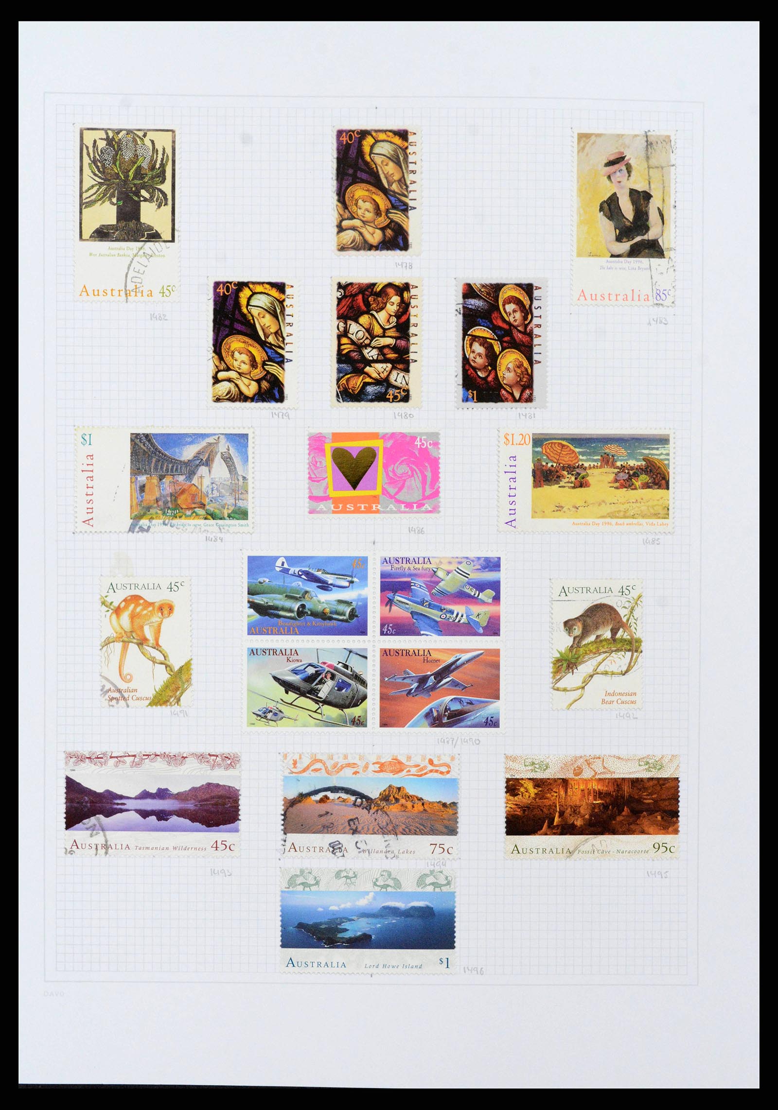 38152 0064 - Stamp collection 38152 Australia 1913-2017.