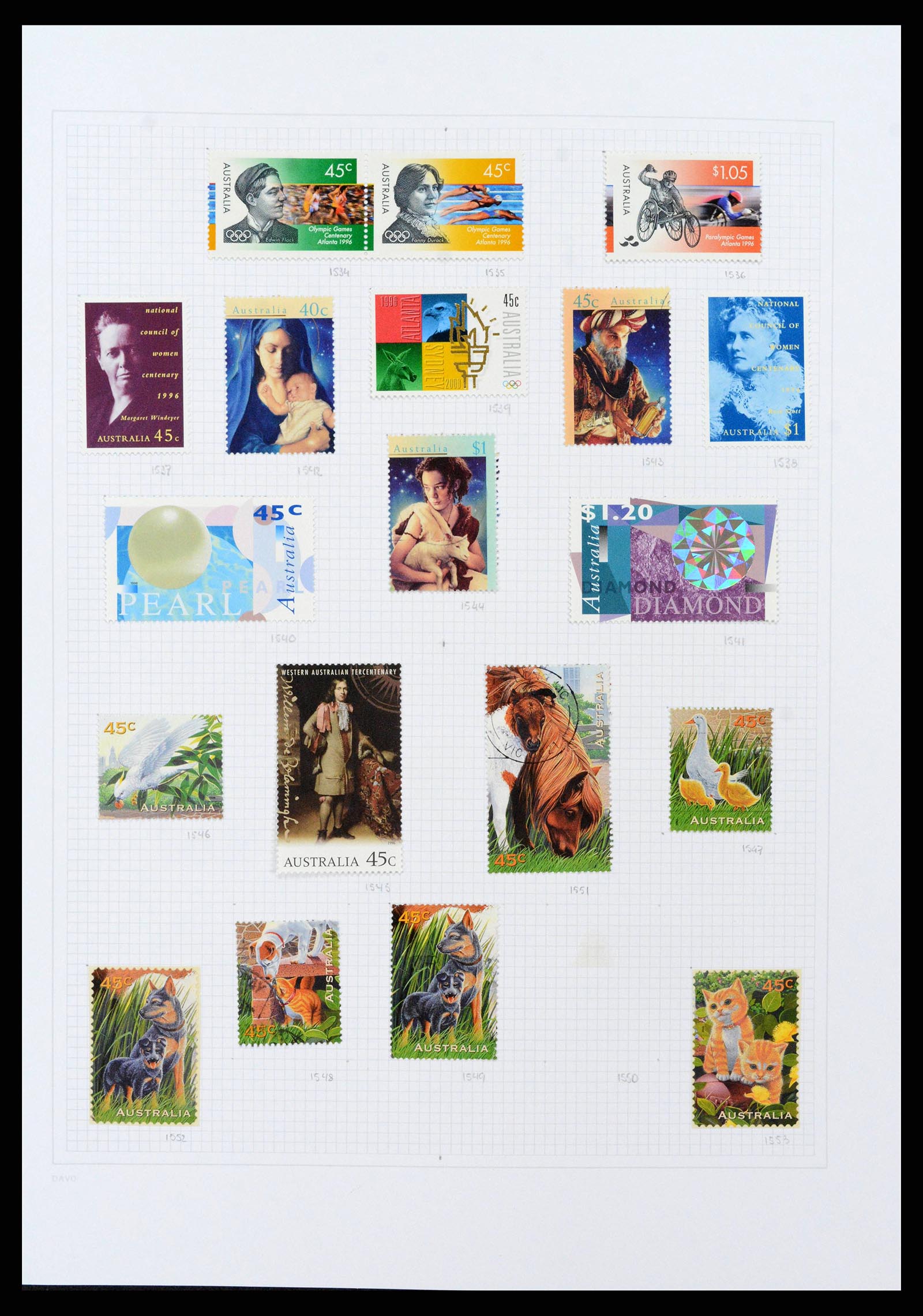 38152 0067 - Stamp collection 38152 Australia 1913-2017.