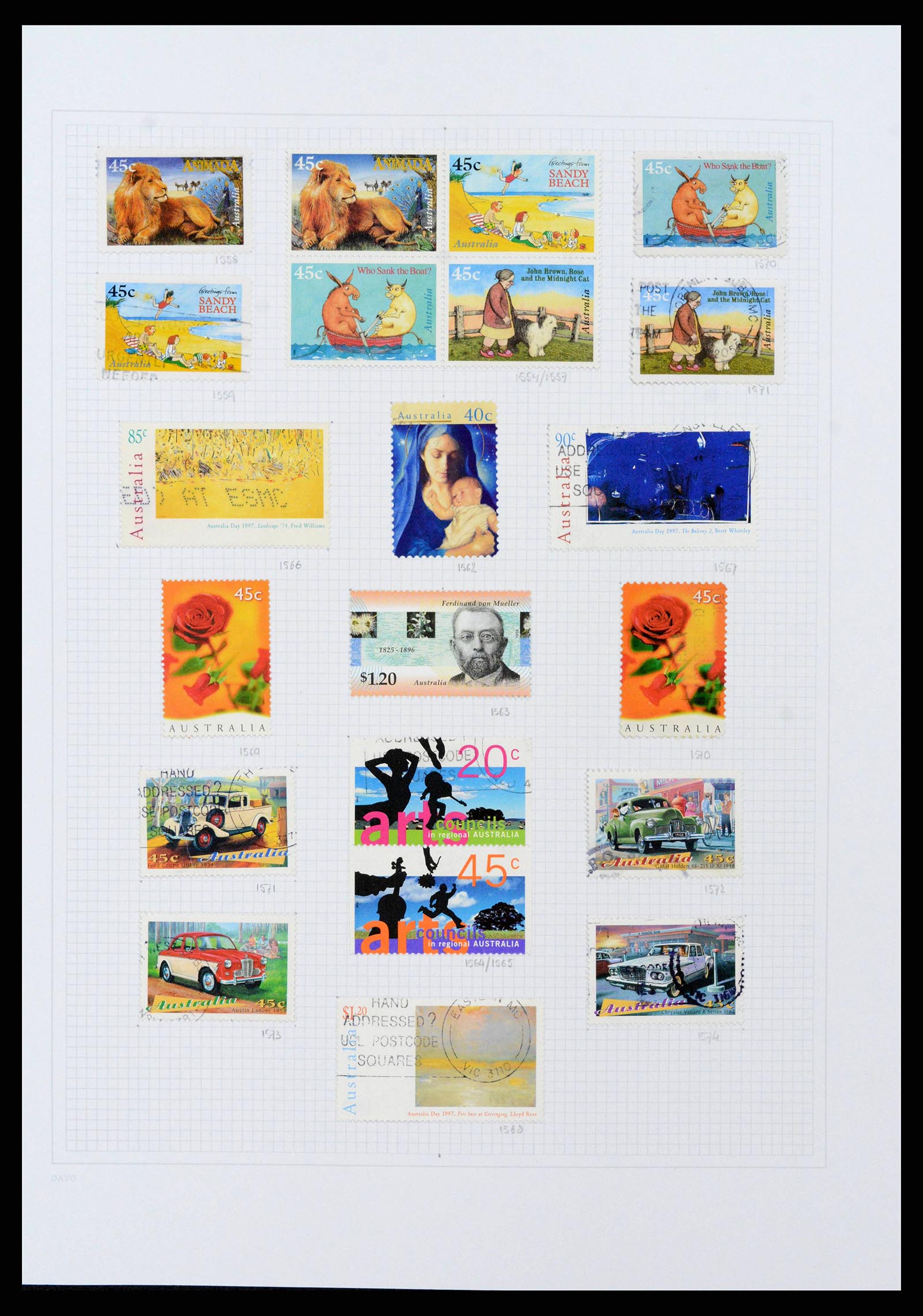 38152 0068 - Stamp collection 38152 Australia 1913-2017.
