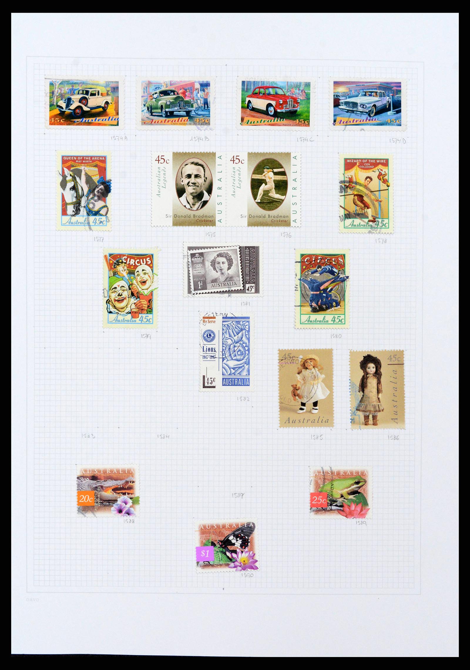 38152 0069 - Stamp collection 38152 Australia 1913-2017.