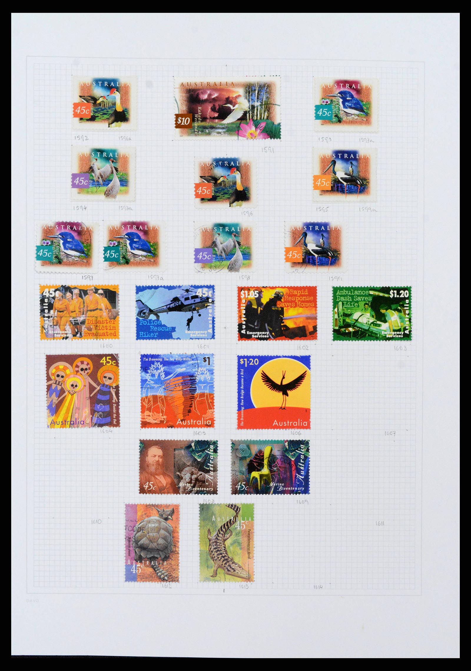 38152 0070 - Stamp collection 38152 Australia 1913-2017.