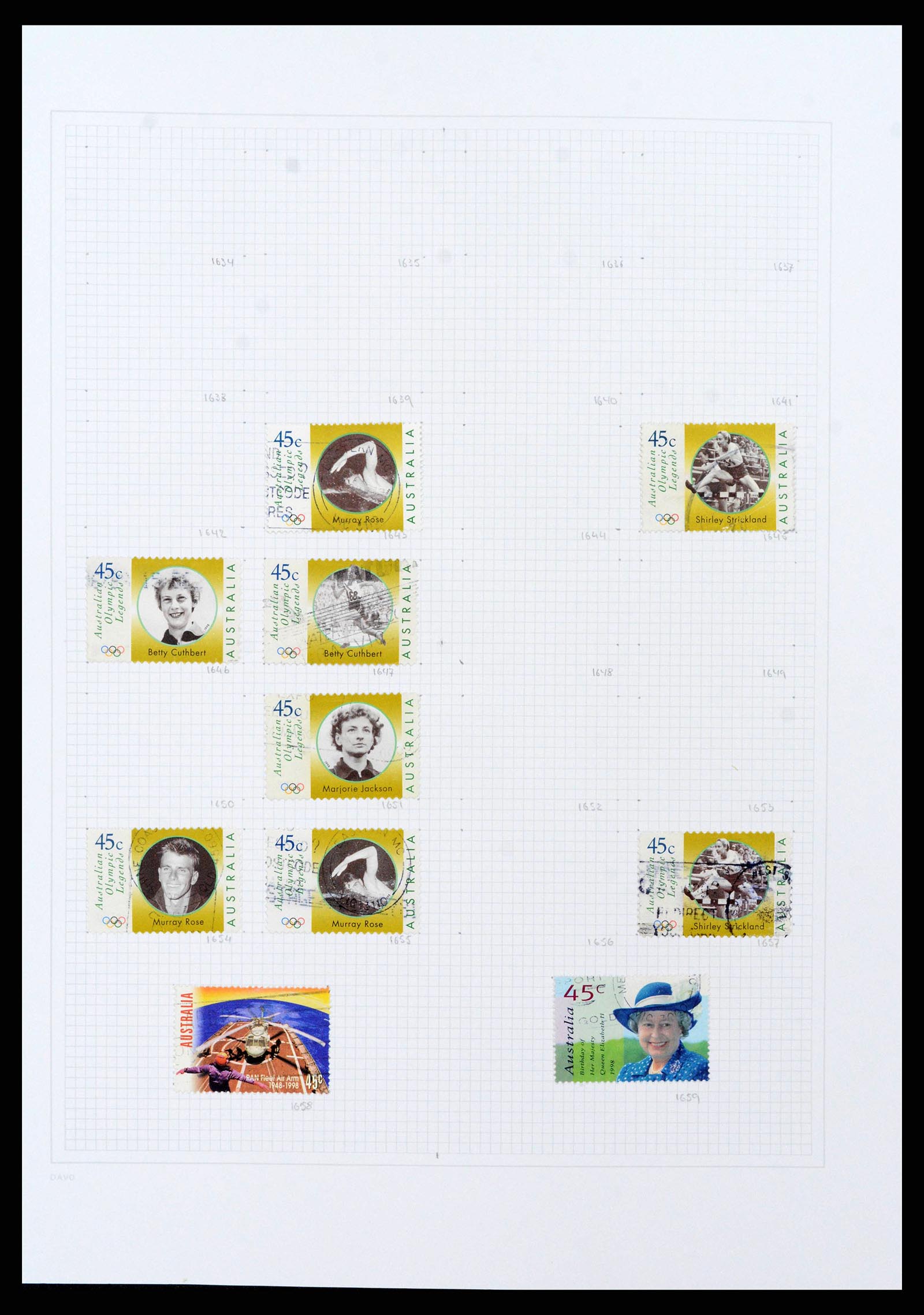 38152 0072 - Stamp collection 38152 Australia 1913-2017.