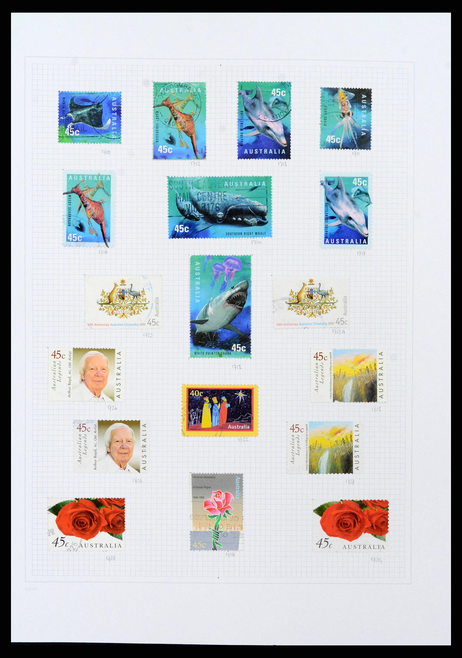 38152 0076 - Stamp collection 38152 Australia 1913-2017.