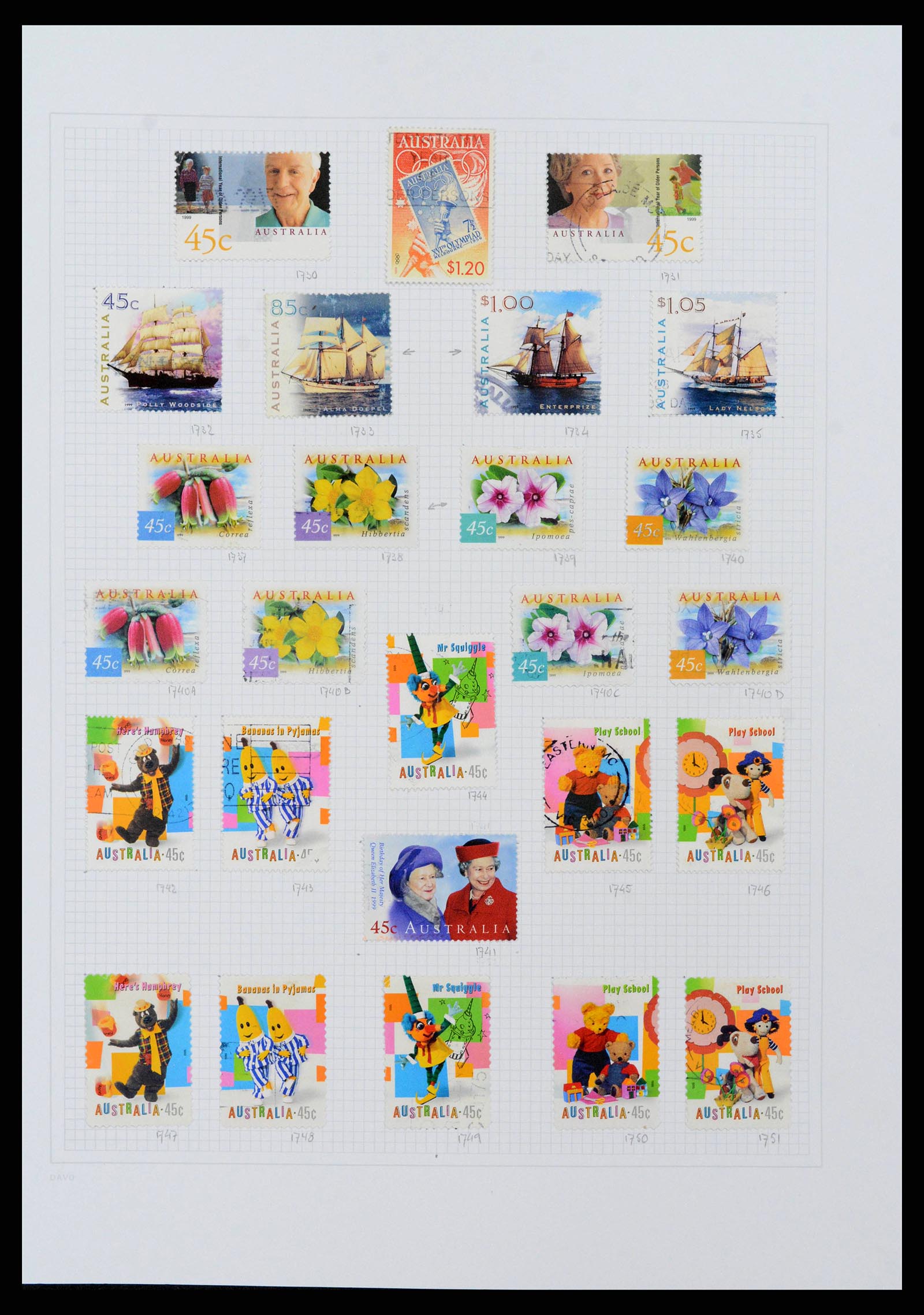 38152 0077 - Stamp collection 38152 Australia 1913-2017.