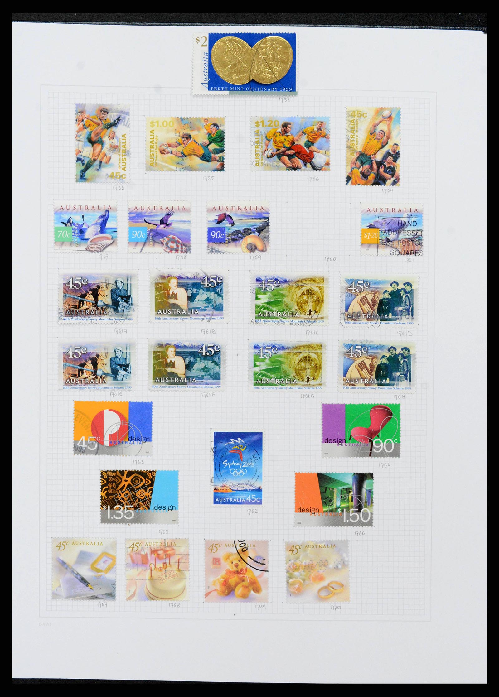38152 0078 - Stamp collection 38152 Australia 1913-2017.