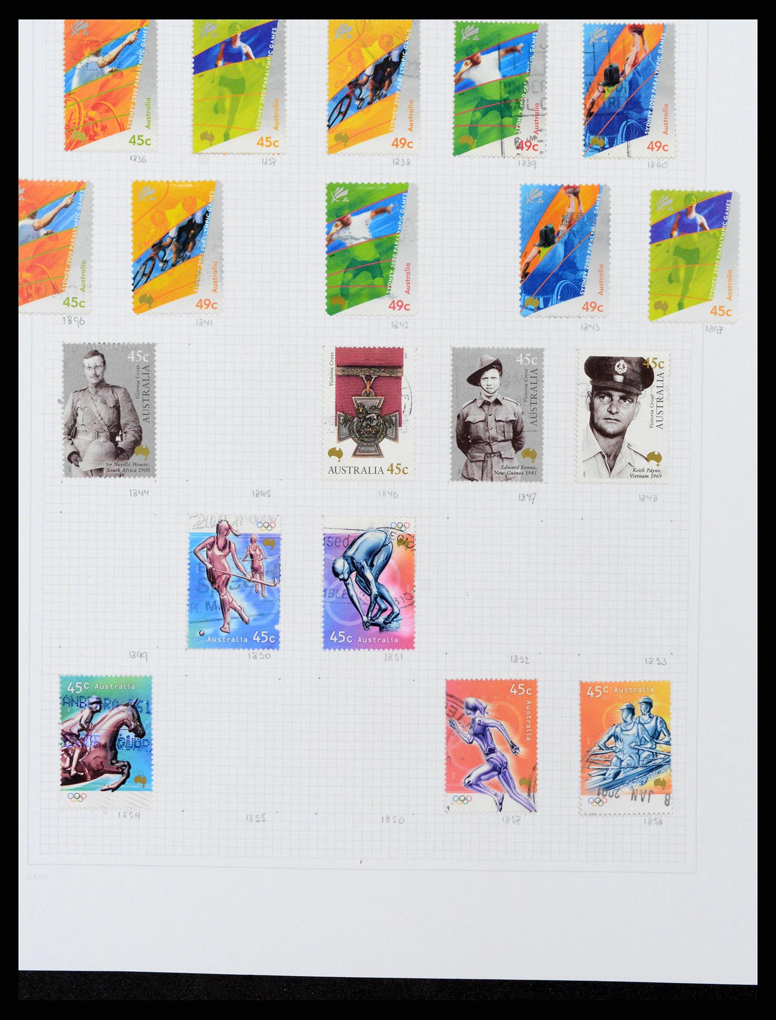 38152 0083 - Stamp collection 38152 Australia 1913-2017.