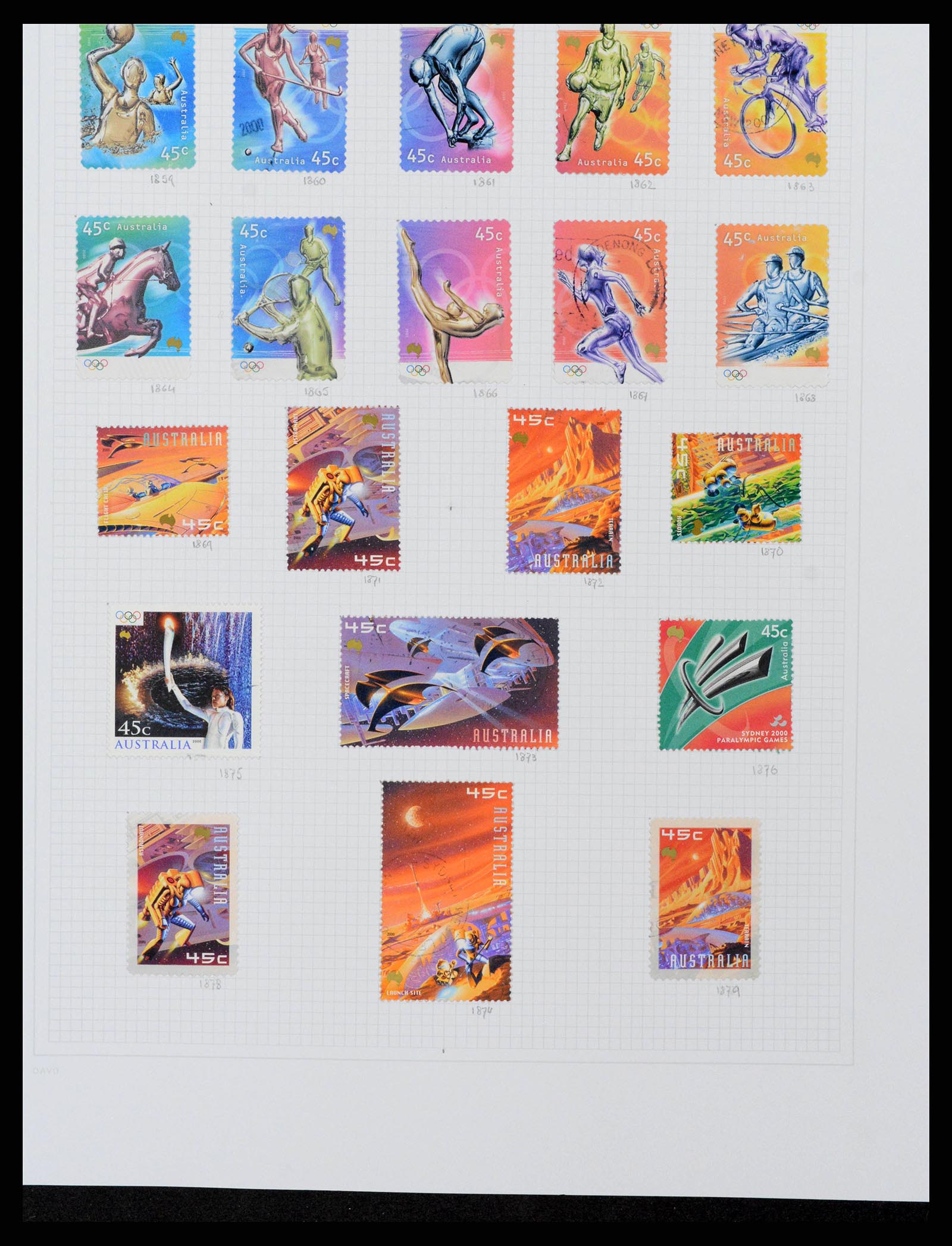 38152 0084 - Stamp collection 38152 Australia 1913-2017.