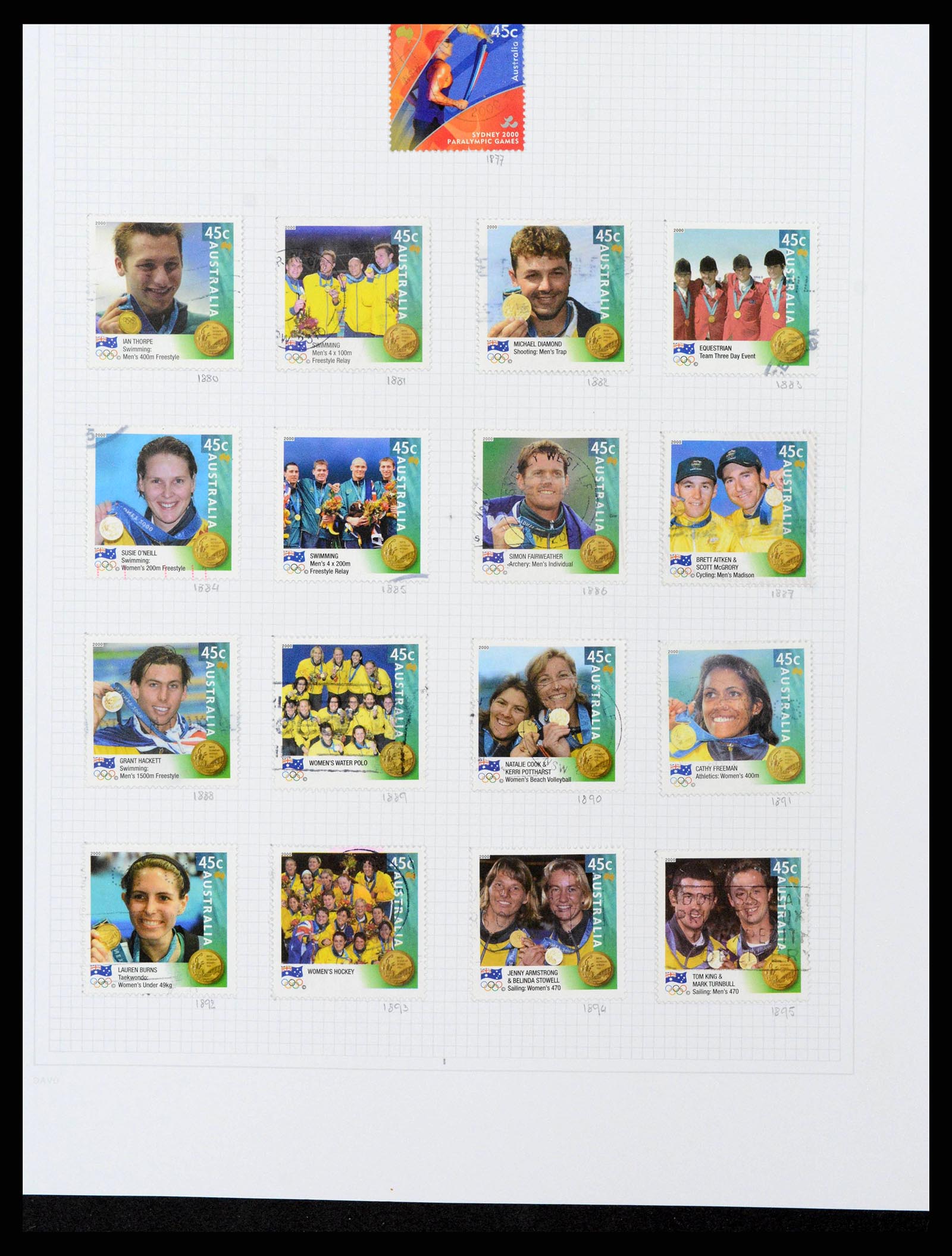38152 0085 - Stamp collection 38152 Australia 1913-2017.