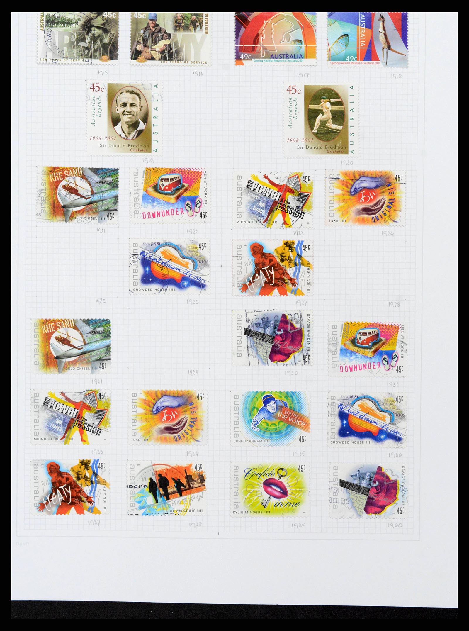 38152 0087 - Stamp collection 38152 Australia 1913-2017.