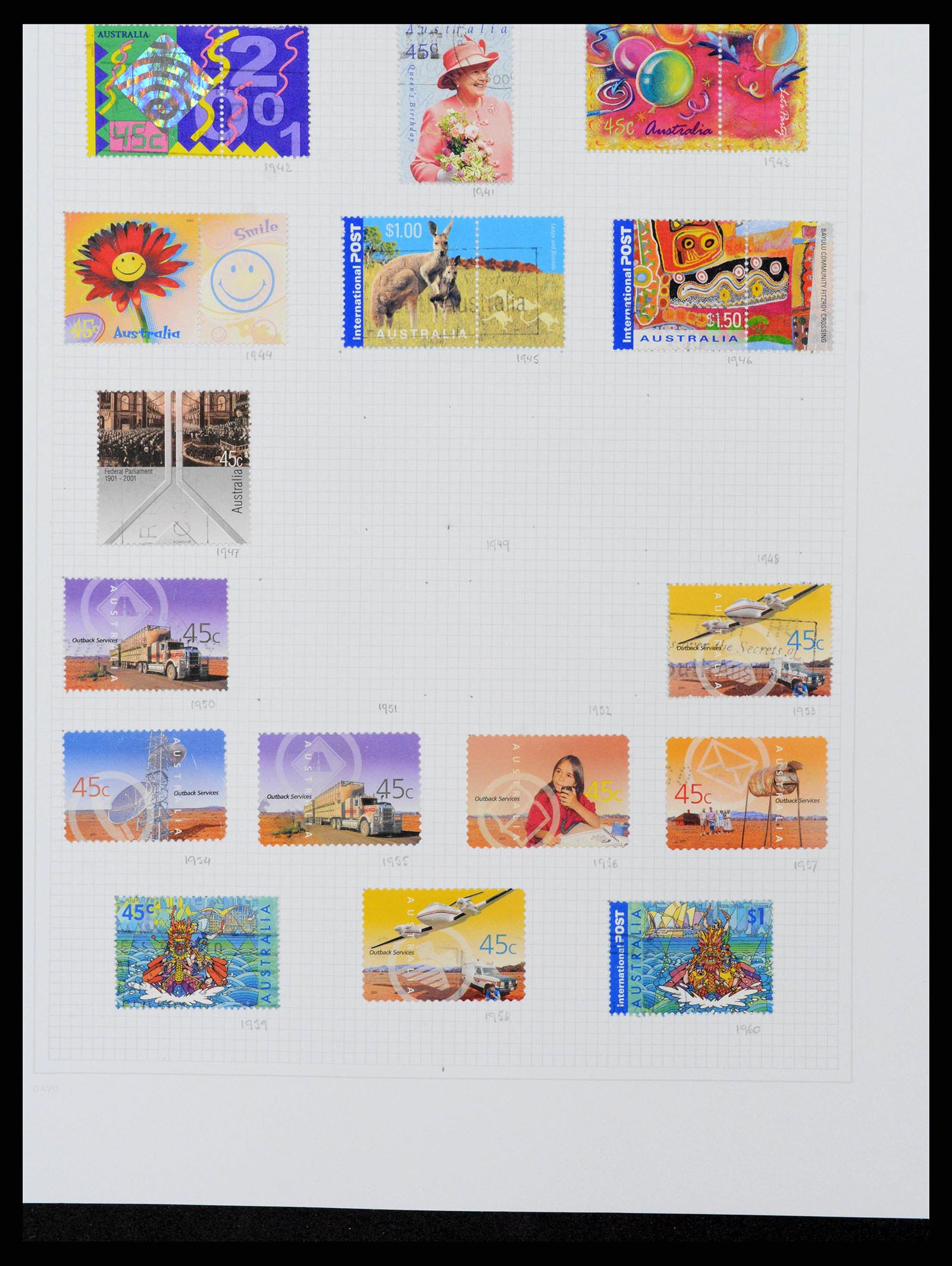 38152 0088 - Stamp collection 38152 Australia 1913-2017.